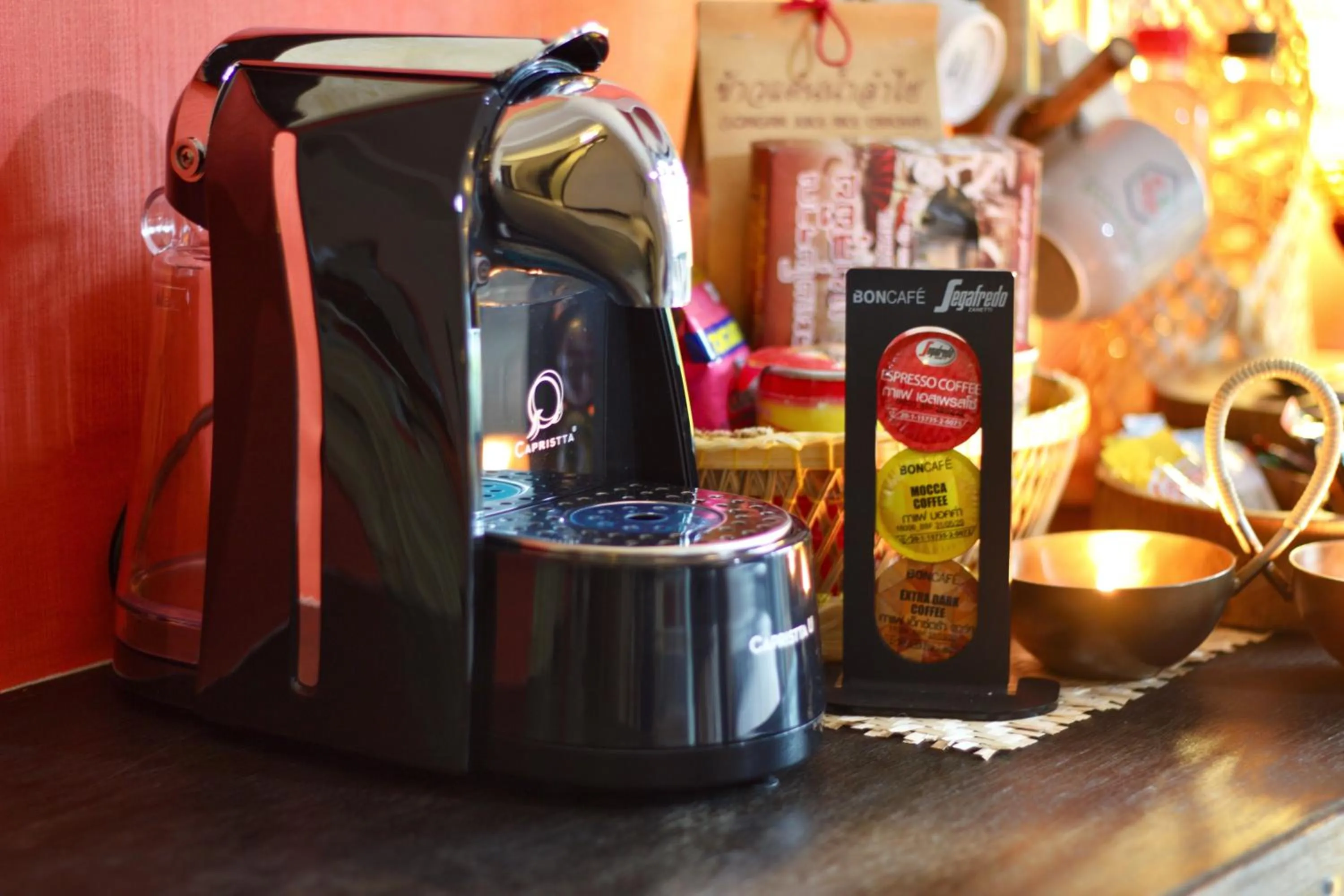 Coffee/tea facilities in Bamboori Boutique Resort