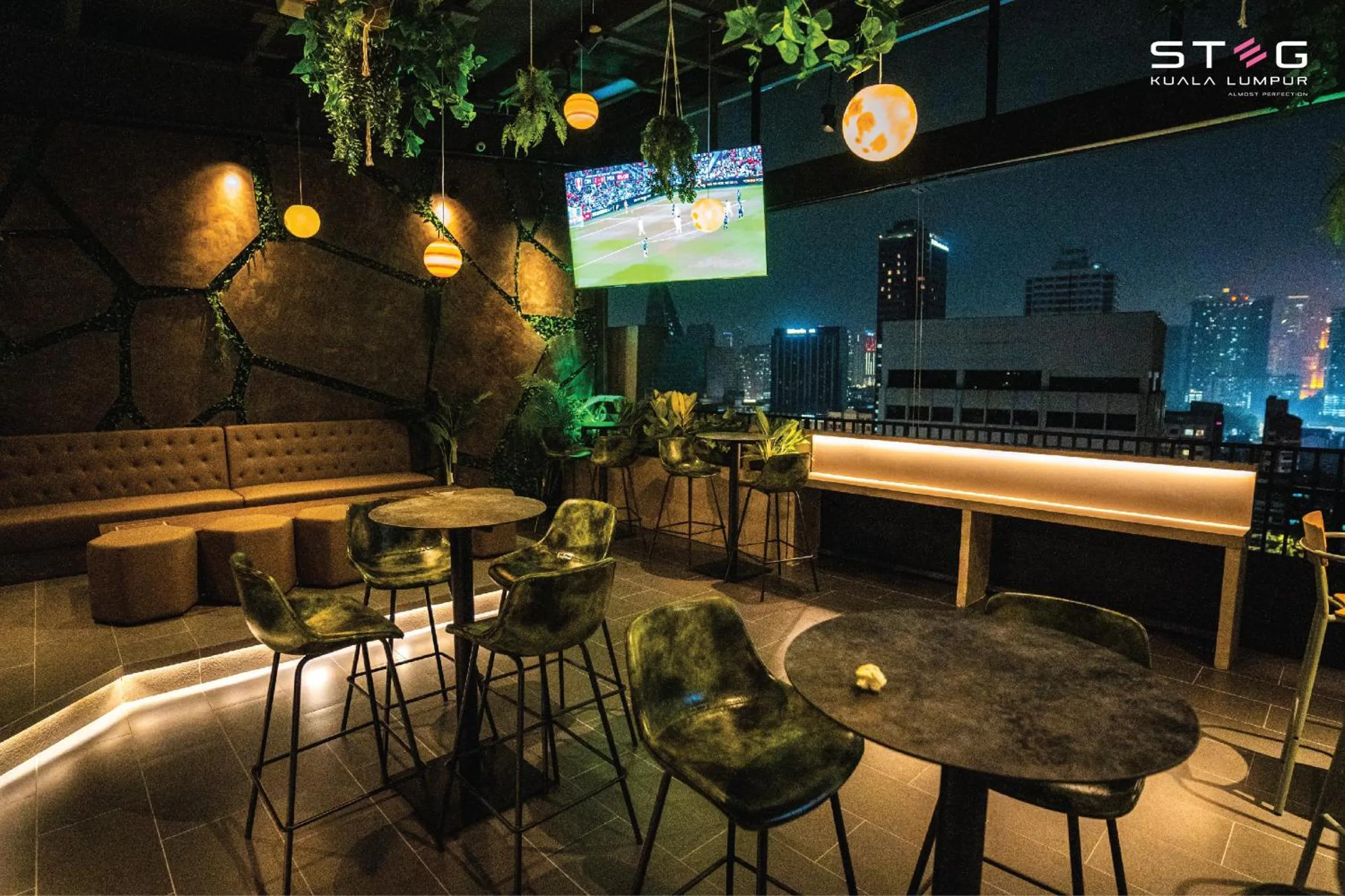 Lounge or bar in STEG Kuala Lumpur
