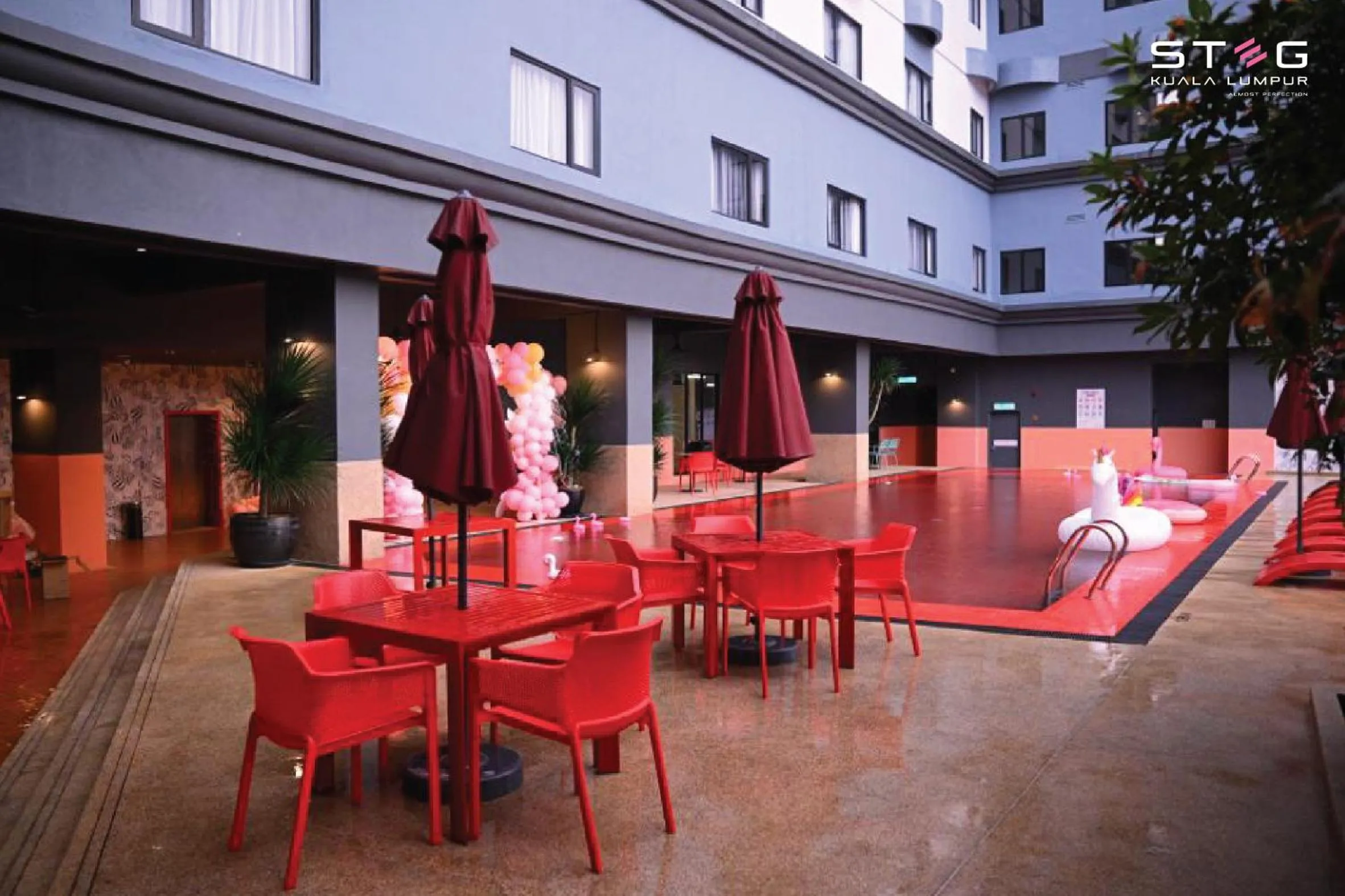 Swimming pool in STEG Kuala Lumpur