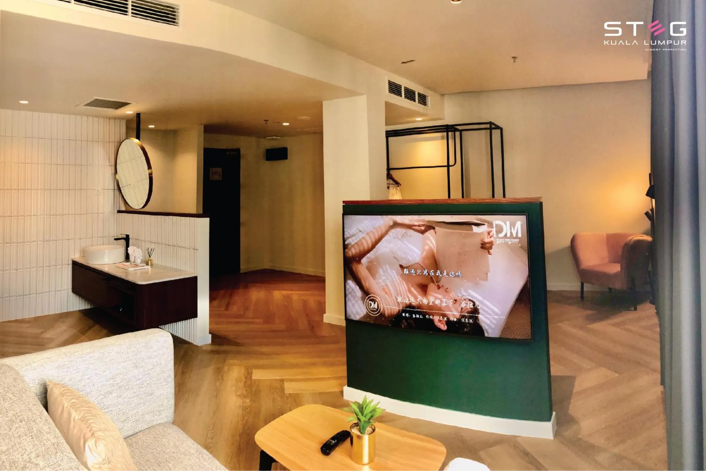 Seating area in STEG Kuala Lumpur