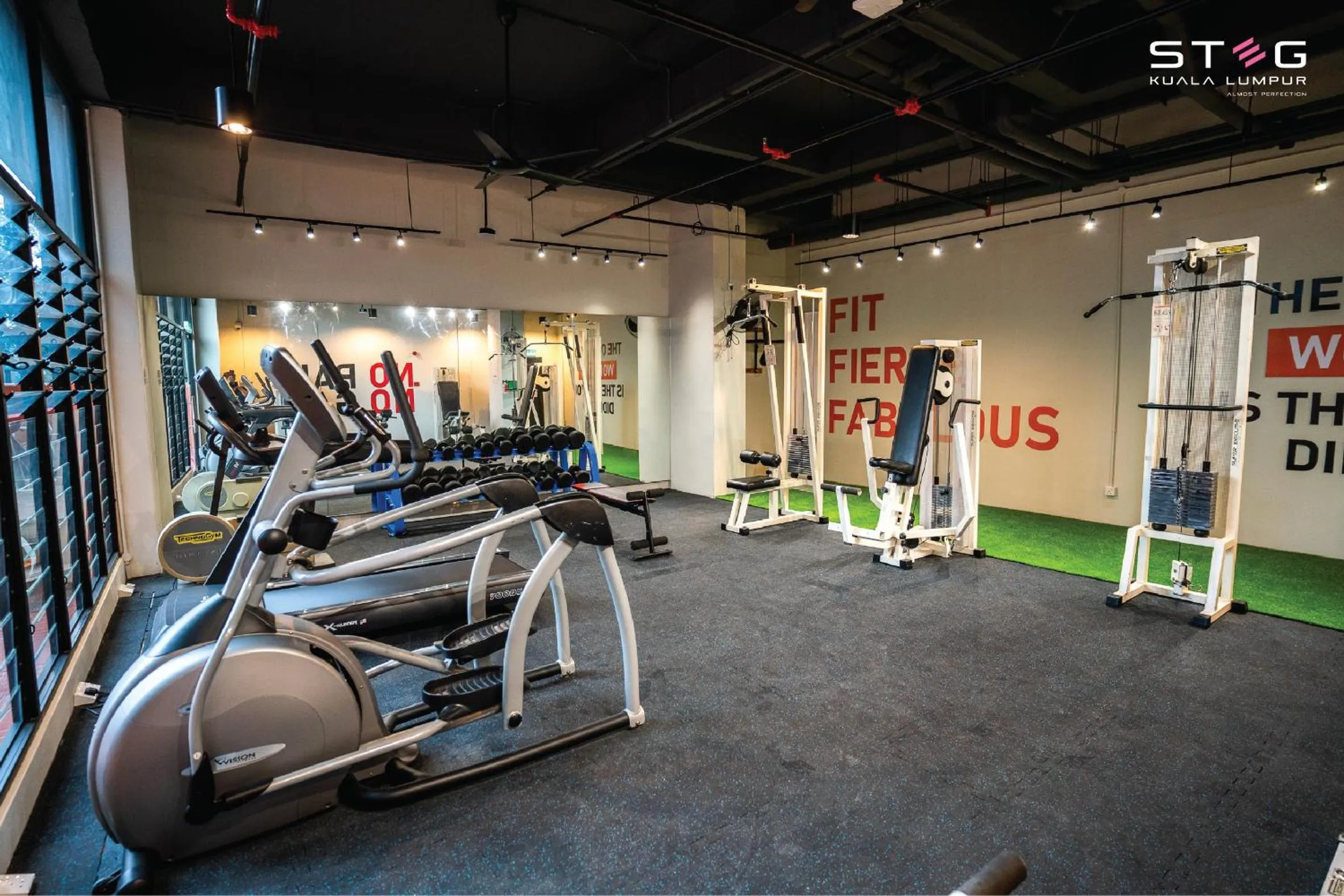 Fitness centre/facilities in STEG Kuala Lumpur