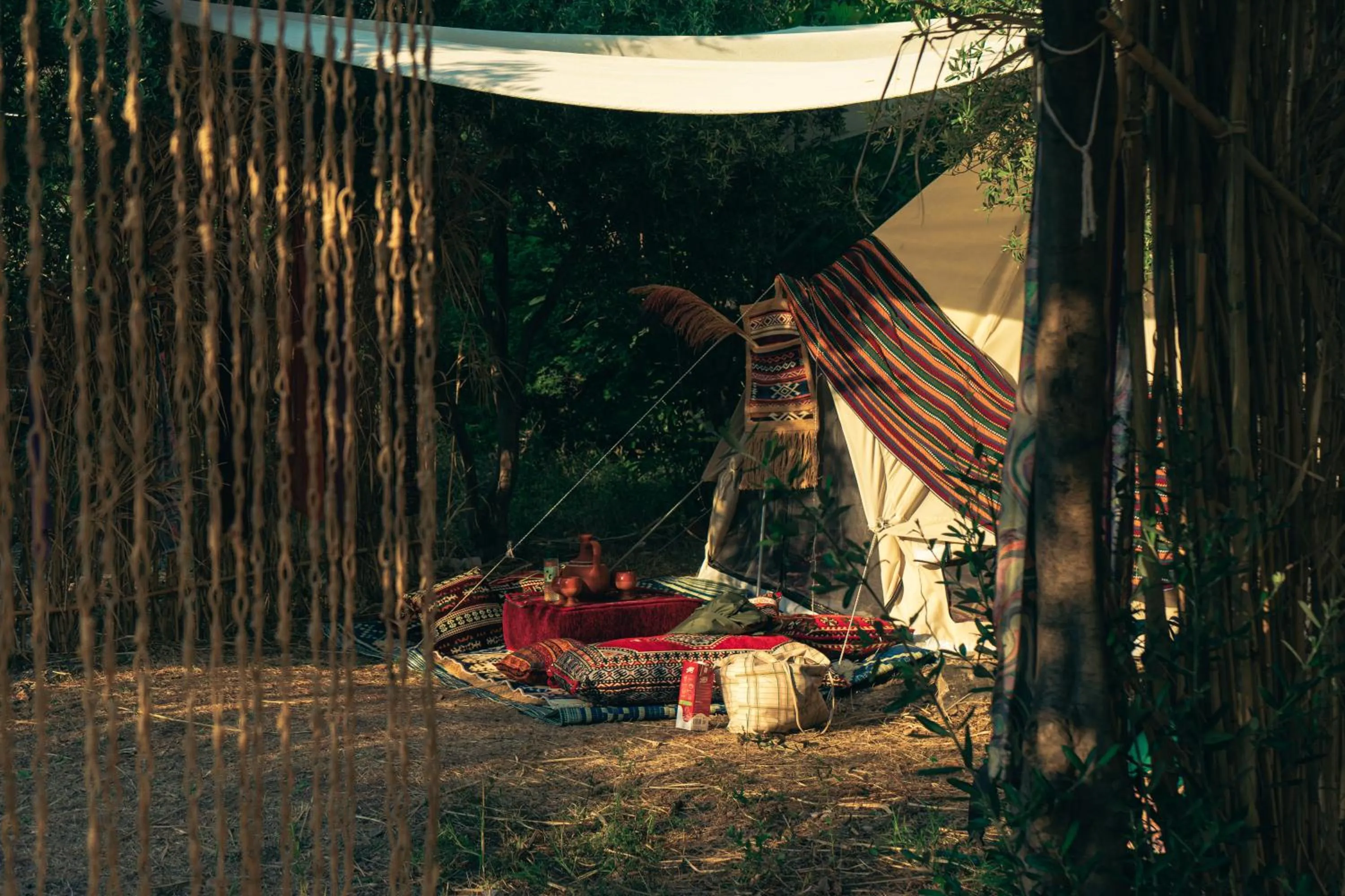 Day in Butterfly Valley Beach Glamping