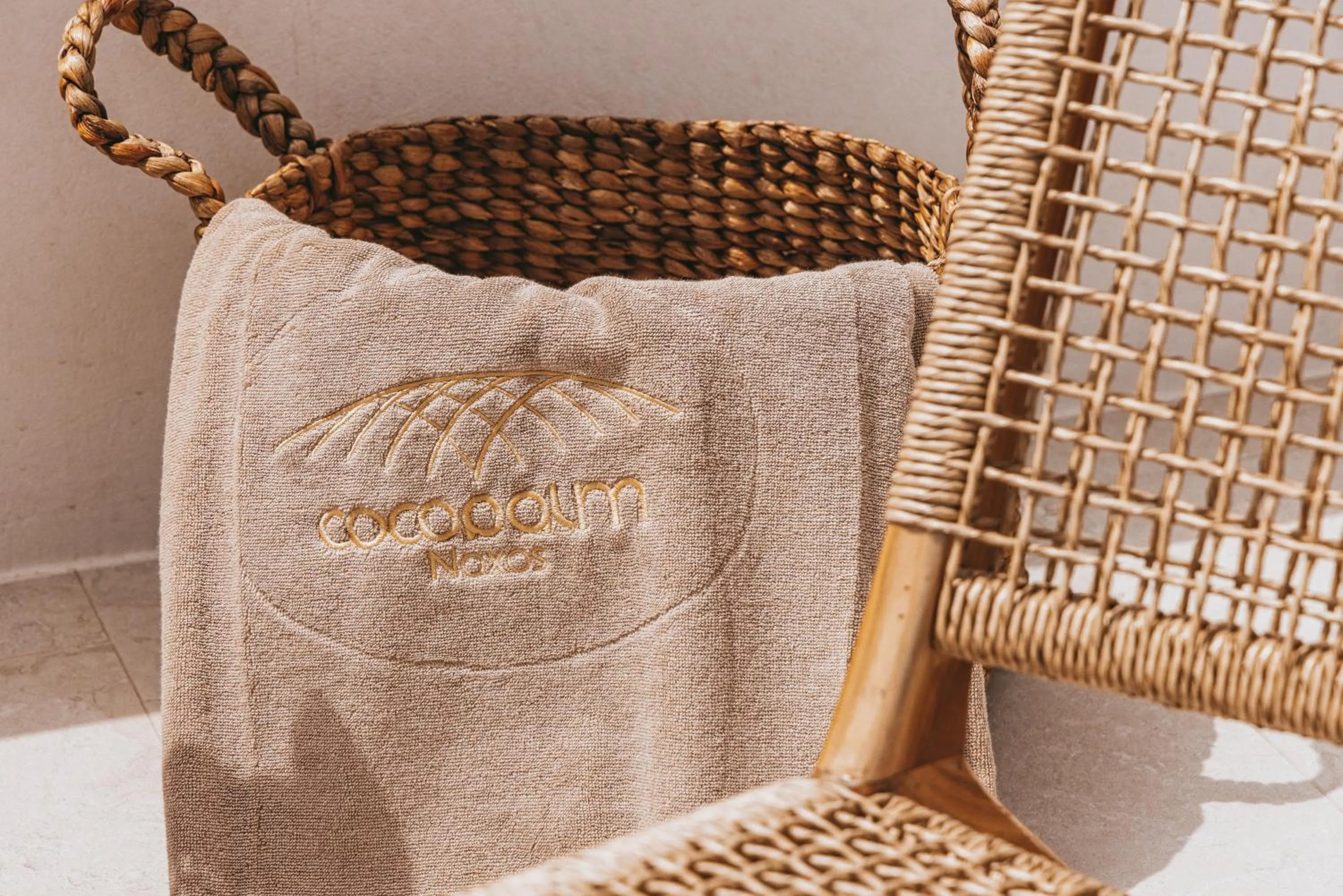 Decorative detail in Cocopalm Villas Naxos