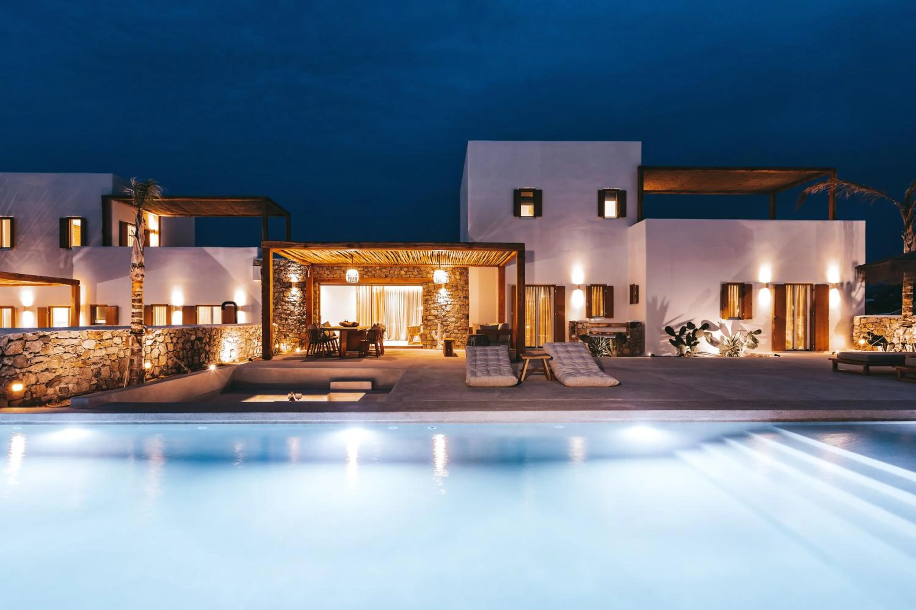 Property building in Cocopalm Villas Naxos