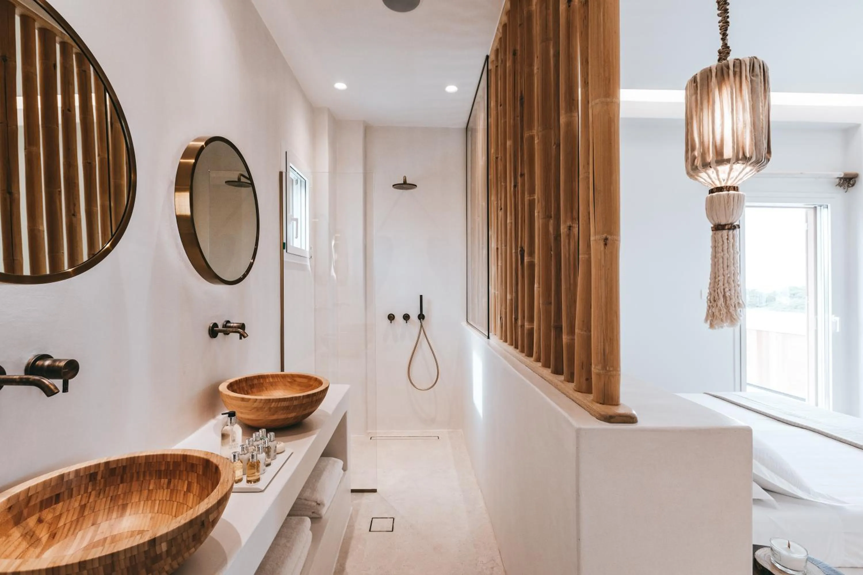 Shower in Cocopalm Villas Naxos