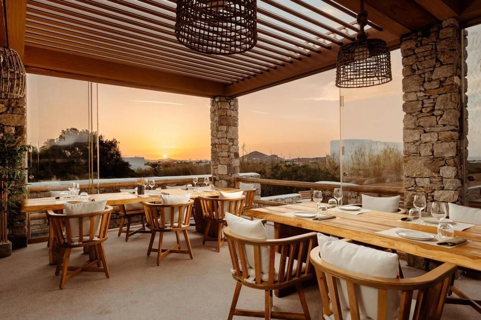 Restaurant/places to eat in Cocopalm Villas Naxos