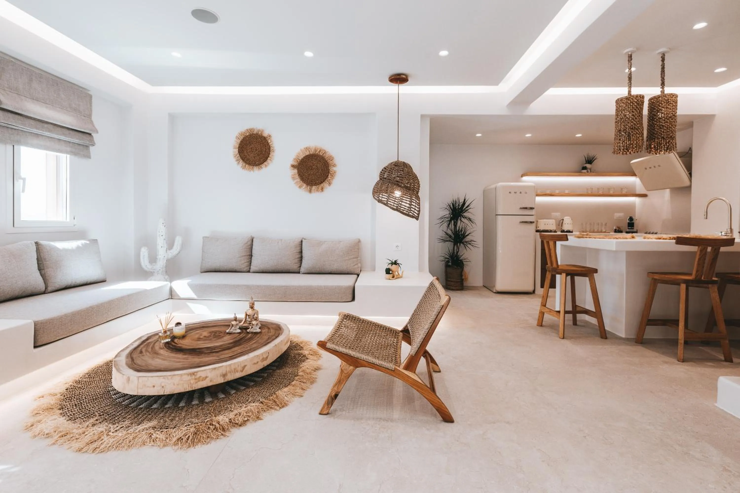 Living room in Cocopalm Villas Naxos