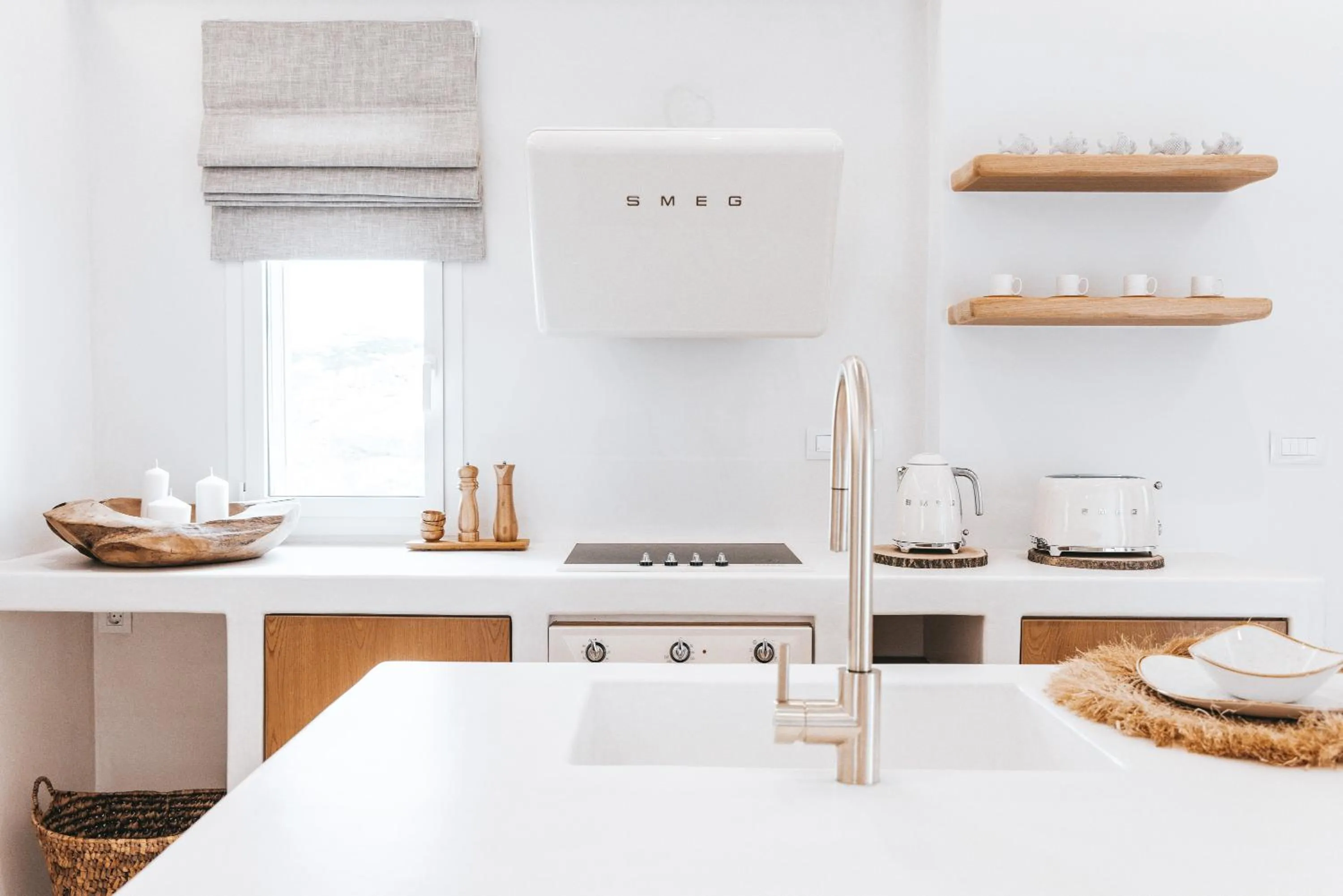 kitchen in Cocopalm Villas Naxos