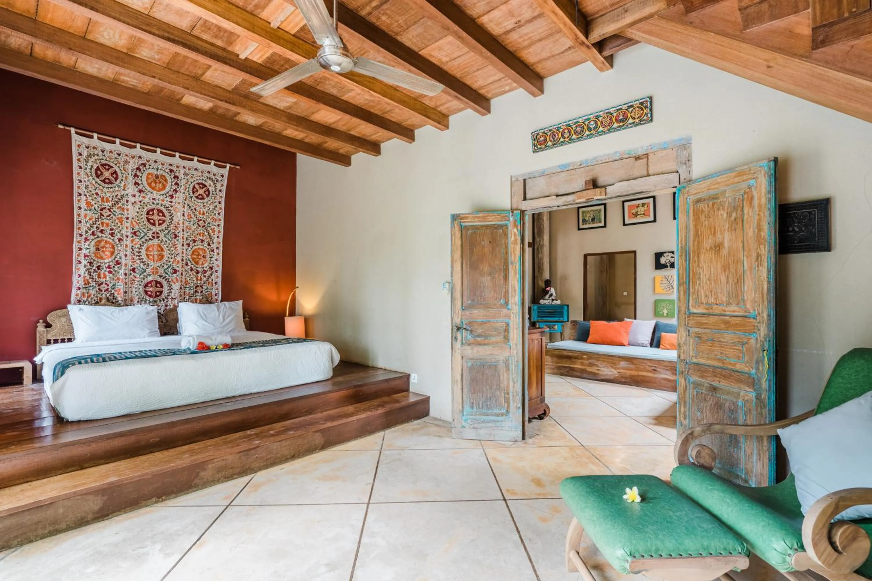 Bedroom, Bed in Aalaya Villa by Betterplace