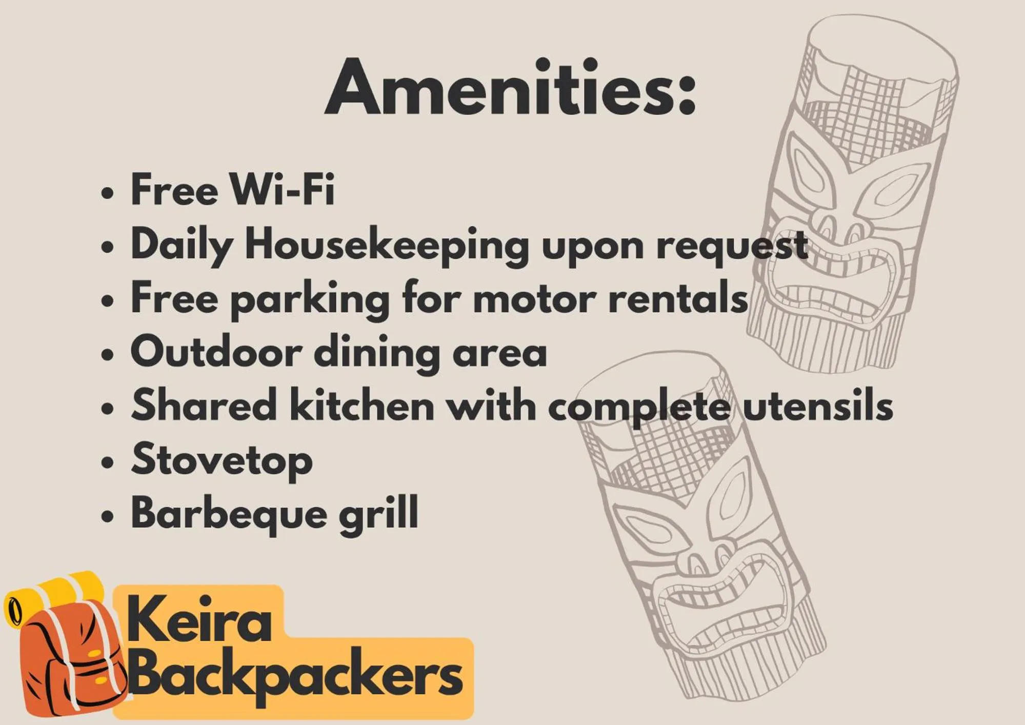 Property building in Keira Backpackers