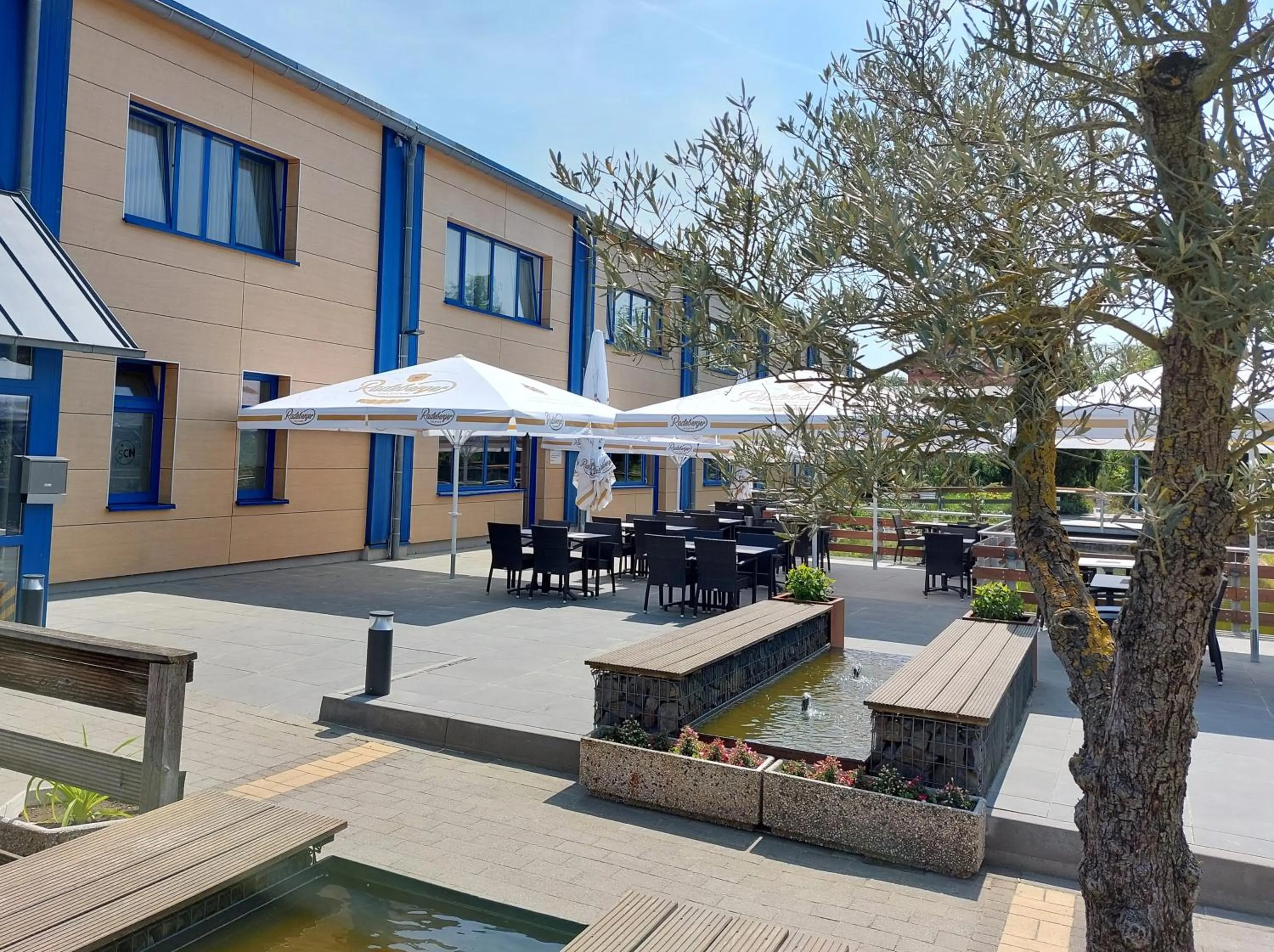 Balcony/Terrace in Sporthotel Neuruppin - Apartmenthaus mit Ferienwohnungen