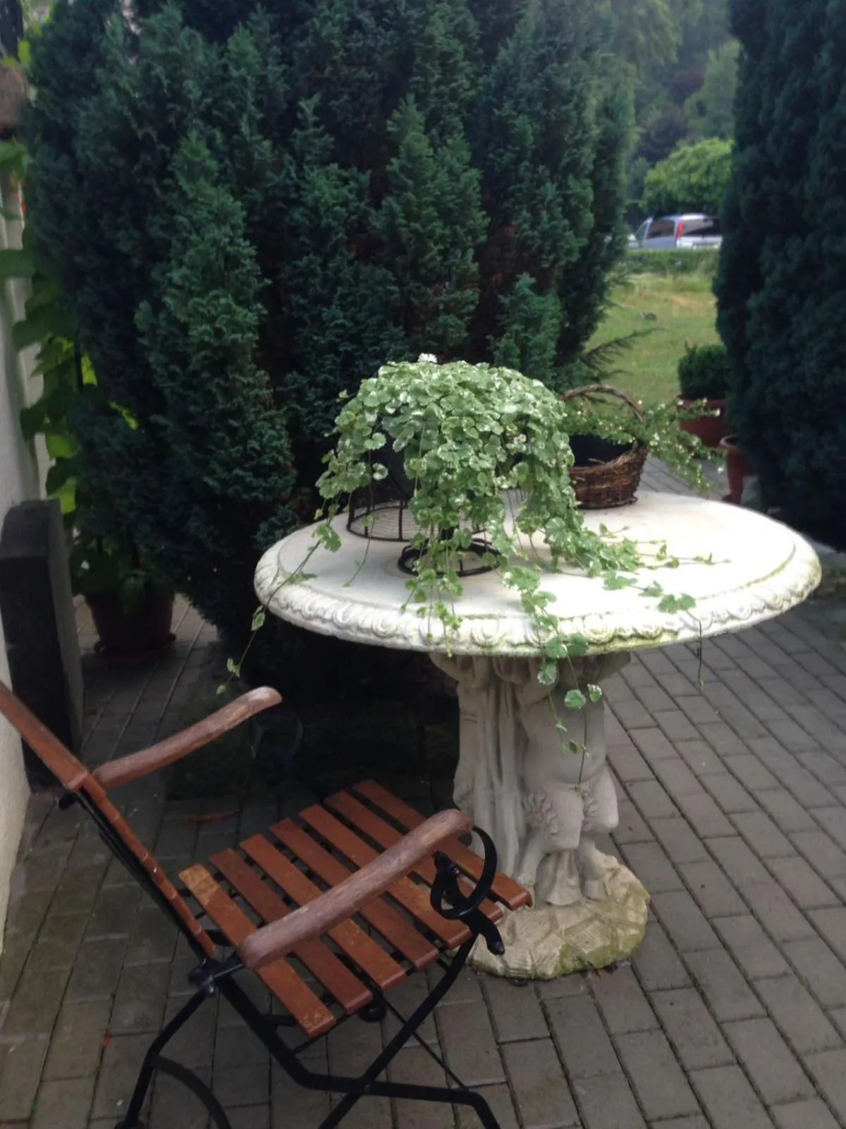Garden in Ferienhäusel am Malerweg mit Terrasse