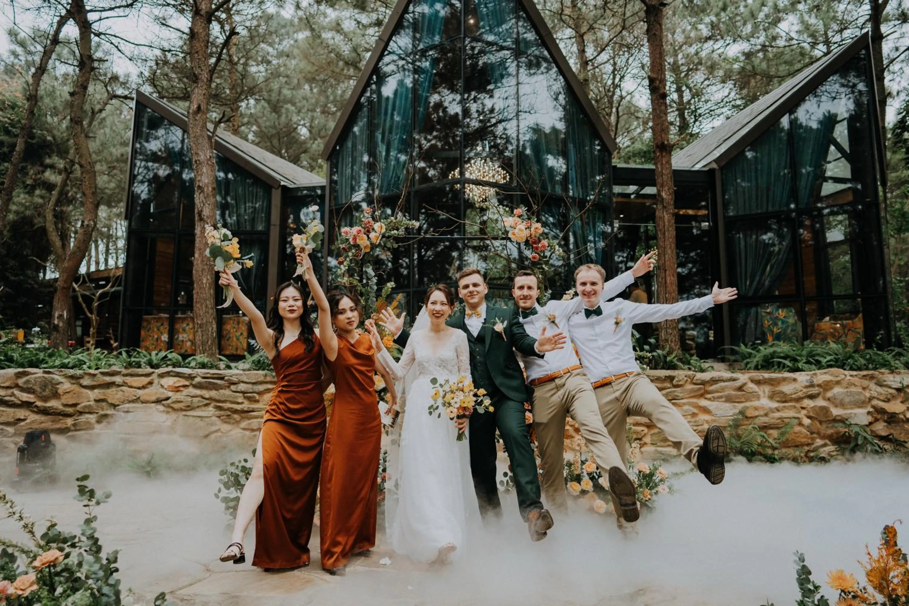 Garden view in Amaya Retreat