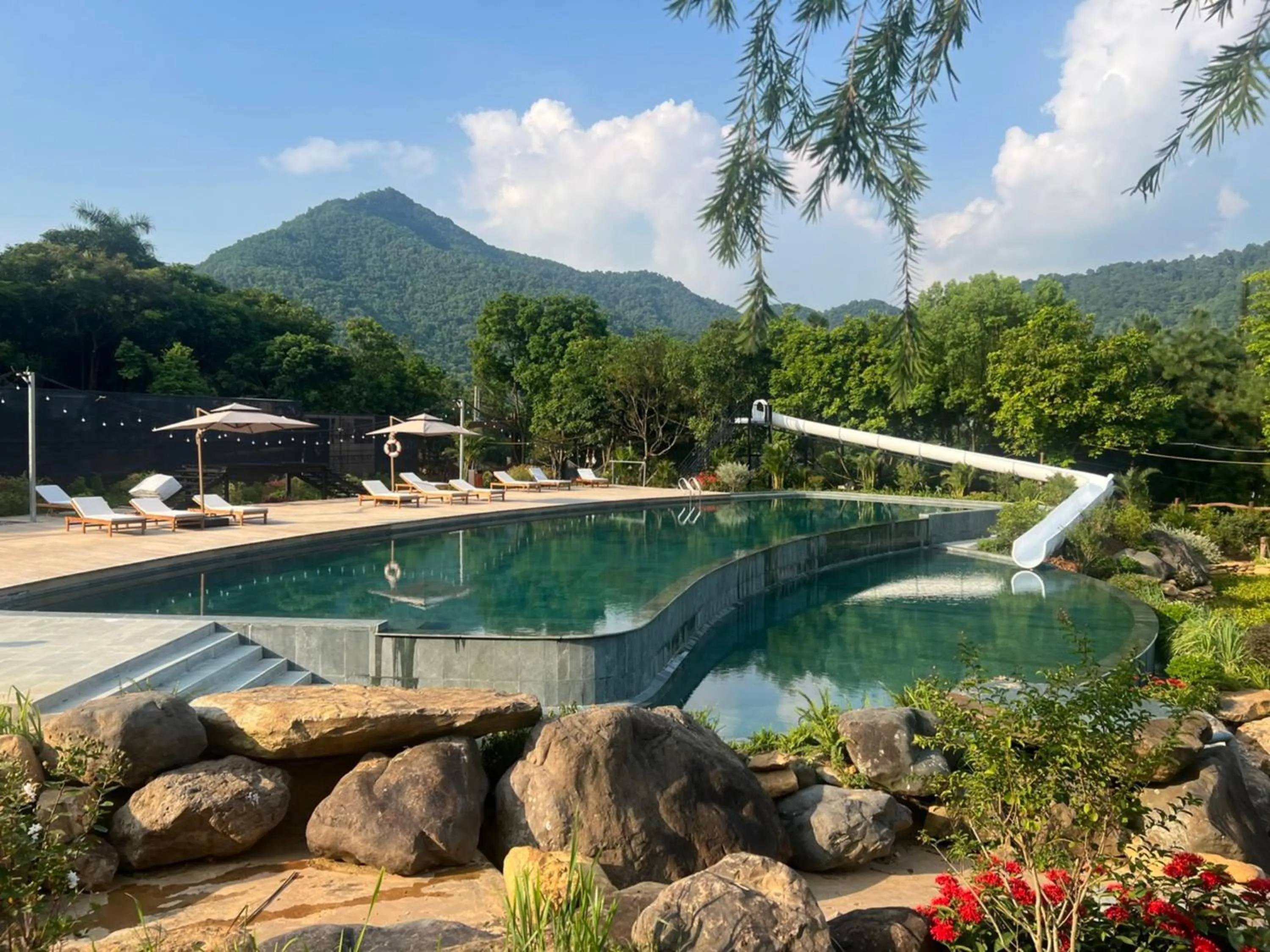 Swimming pool in Amaya Retreat