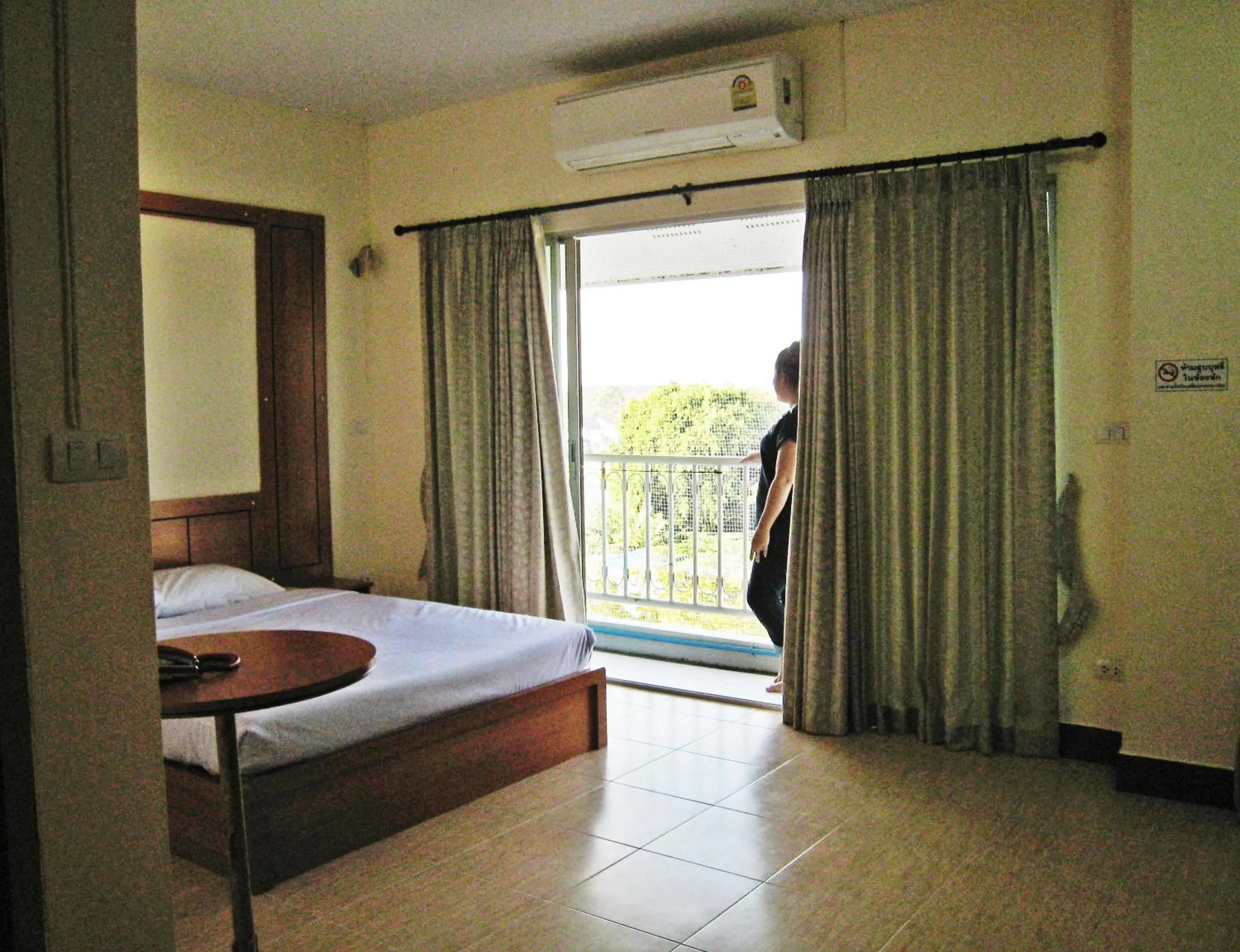 Balcony/Terrace, Bed in Choktawee Residence and Mansion