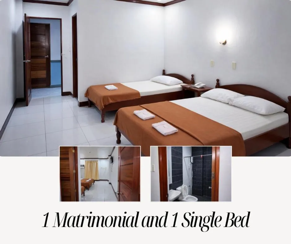 Bed in La Elliana Hotel & Restaurant, Inc.