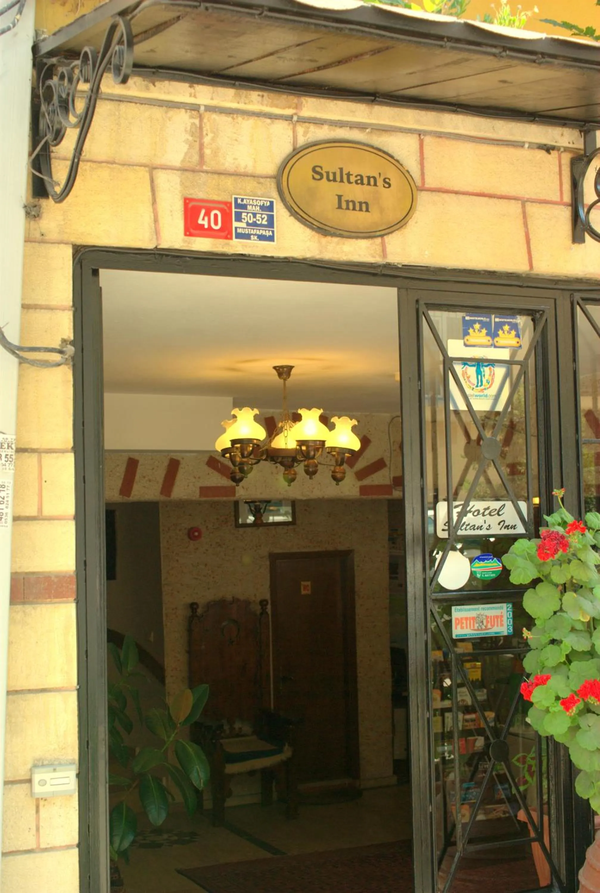 Facade/entrance in Sultan's Inn