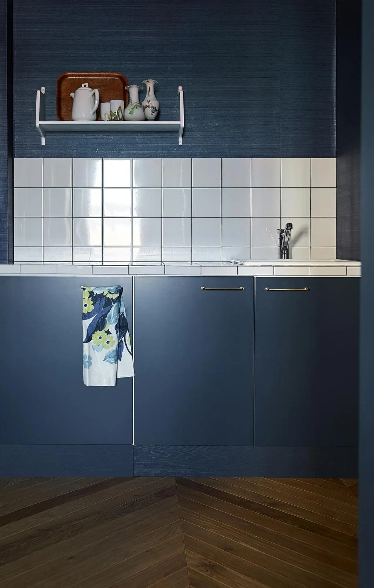 Kitchen or kitchenette in Hotelli Vihannonkulma