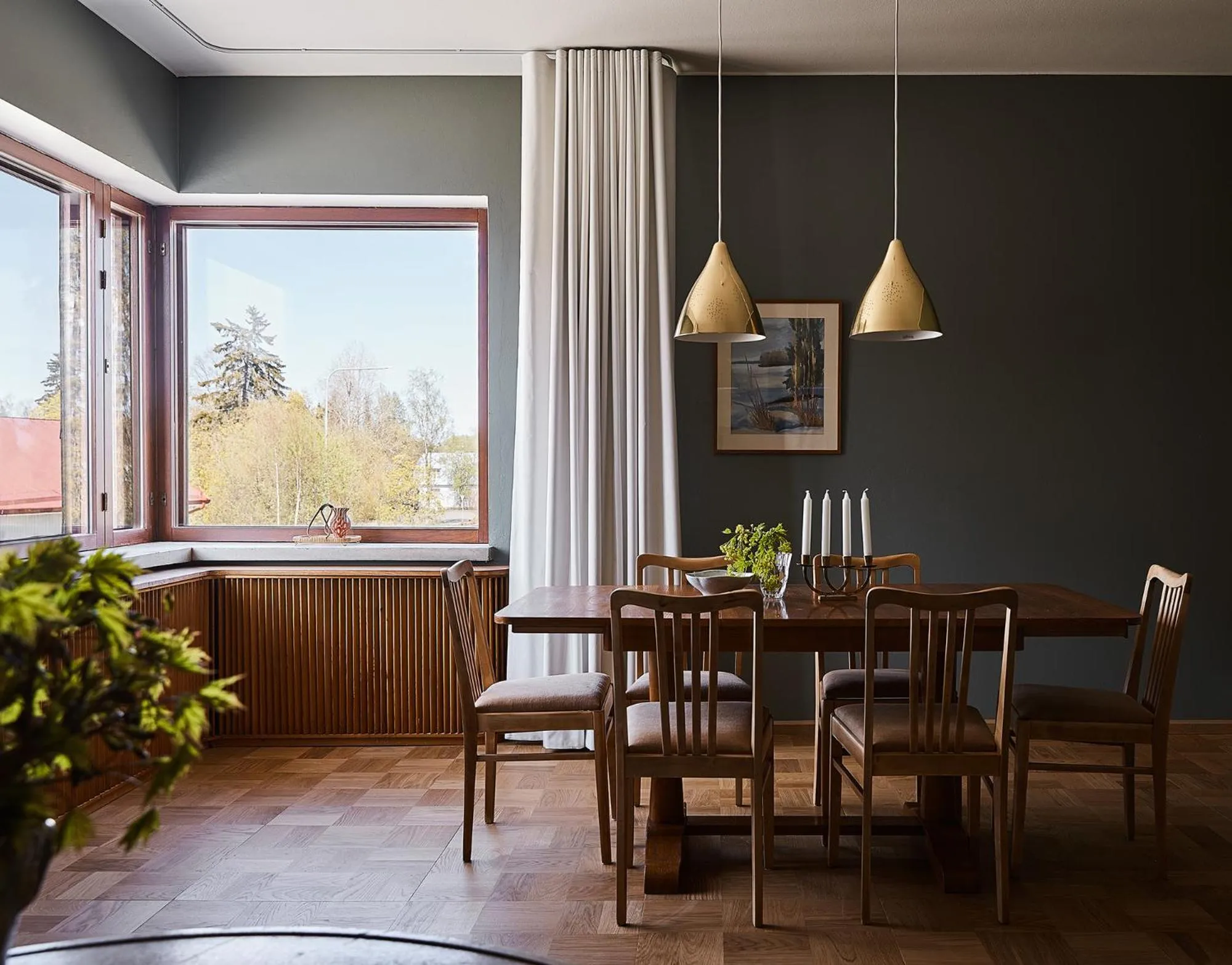 Dining area in Hotelli Vihannonkulma