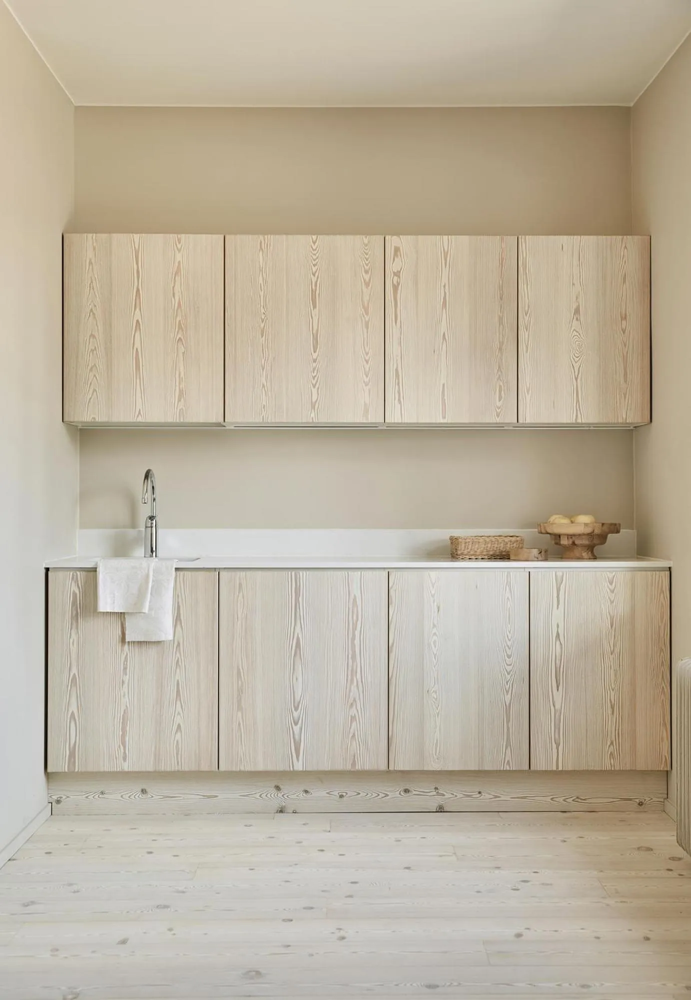 Kitchen or kitchenette in Hotelli Vihannonkulma