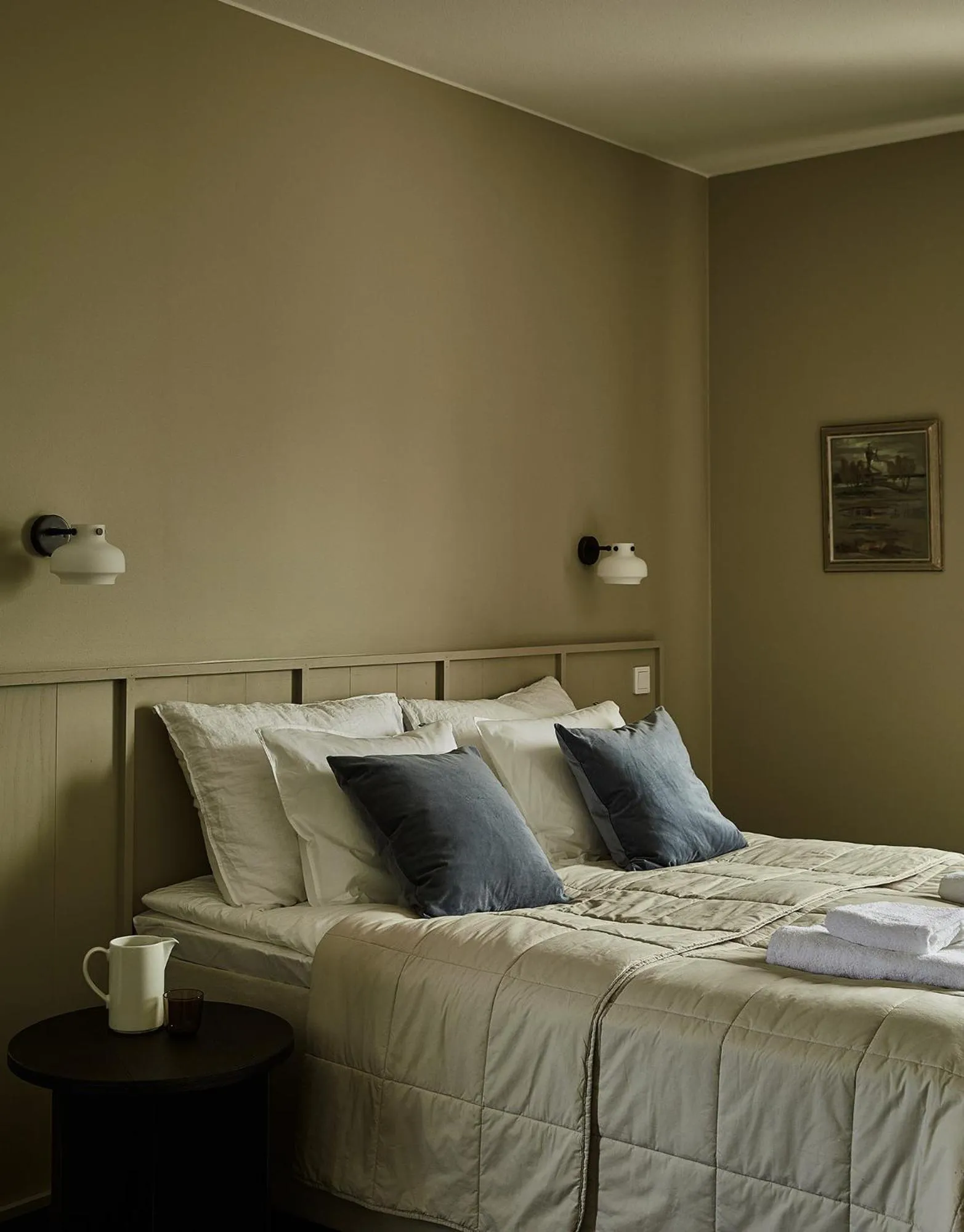 Bed in Hotelli Vihannonkulma