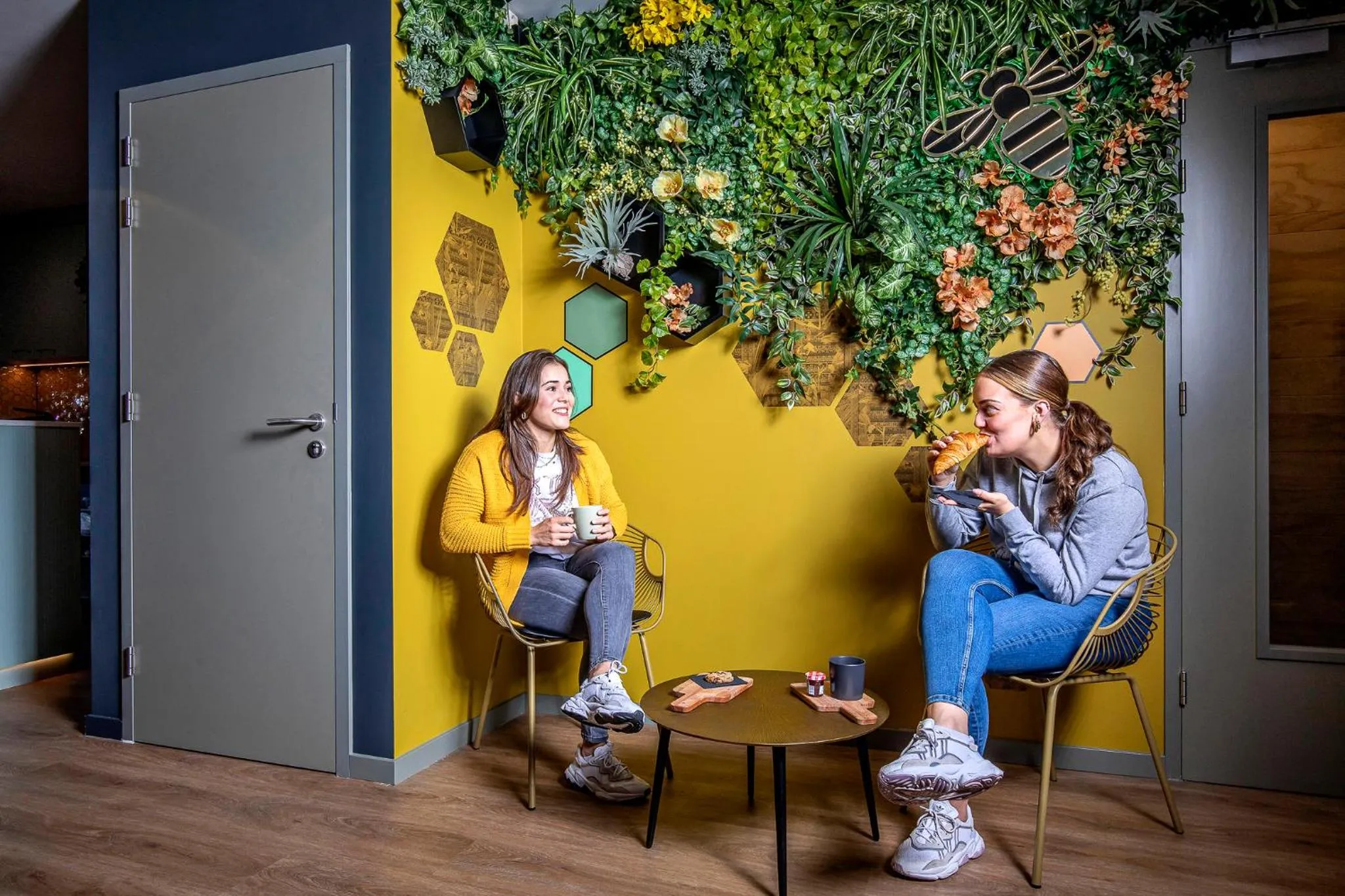 People in The Bee Hostel