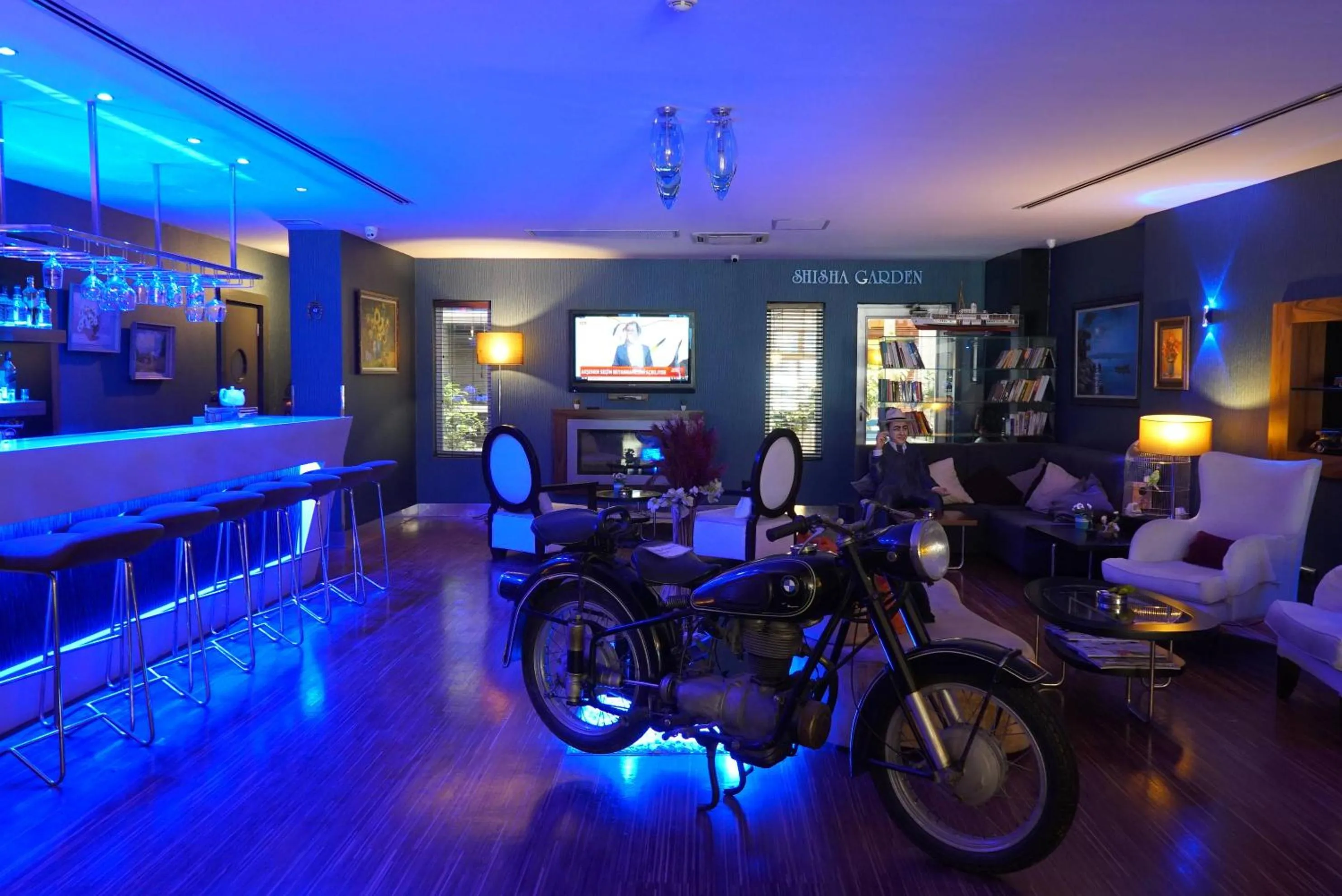 Lobby or reception in Hotel Troya