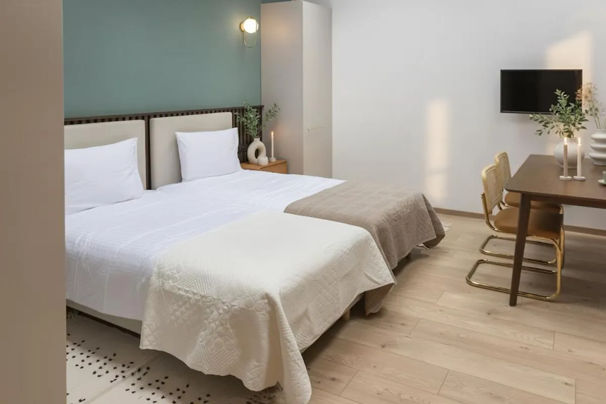 Bed in Monciak55 Sopot Apartments by StayLab