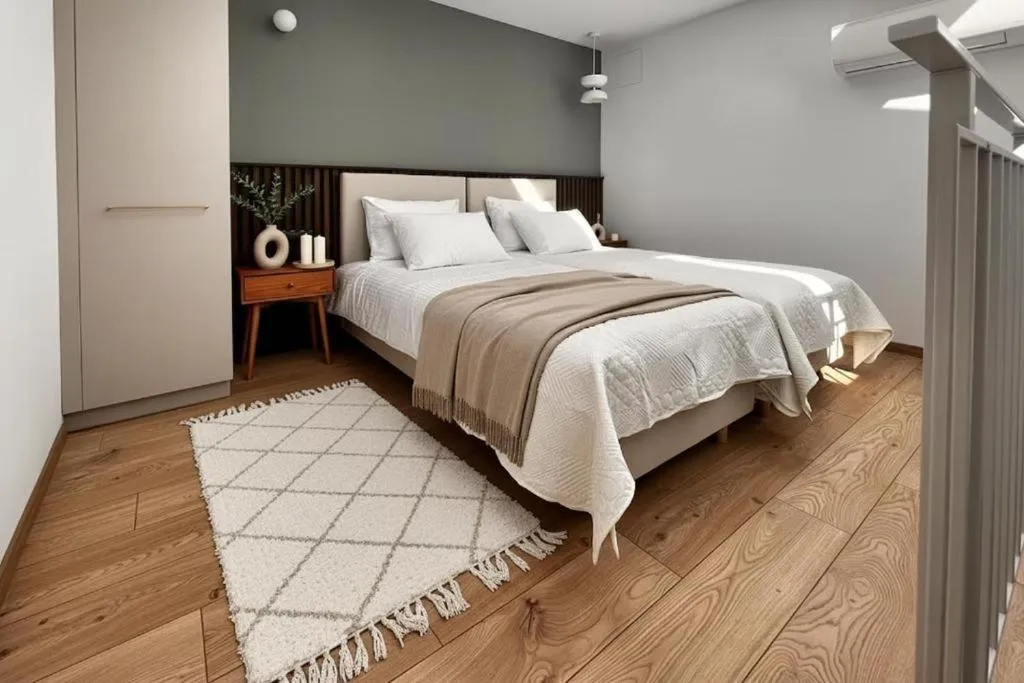 Bed in Monciak55 Sopot Apartments by StayLab