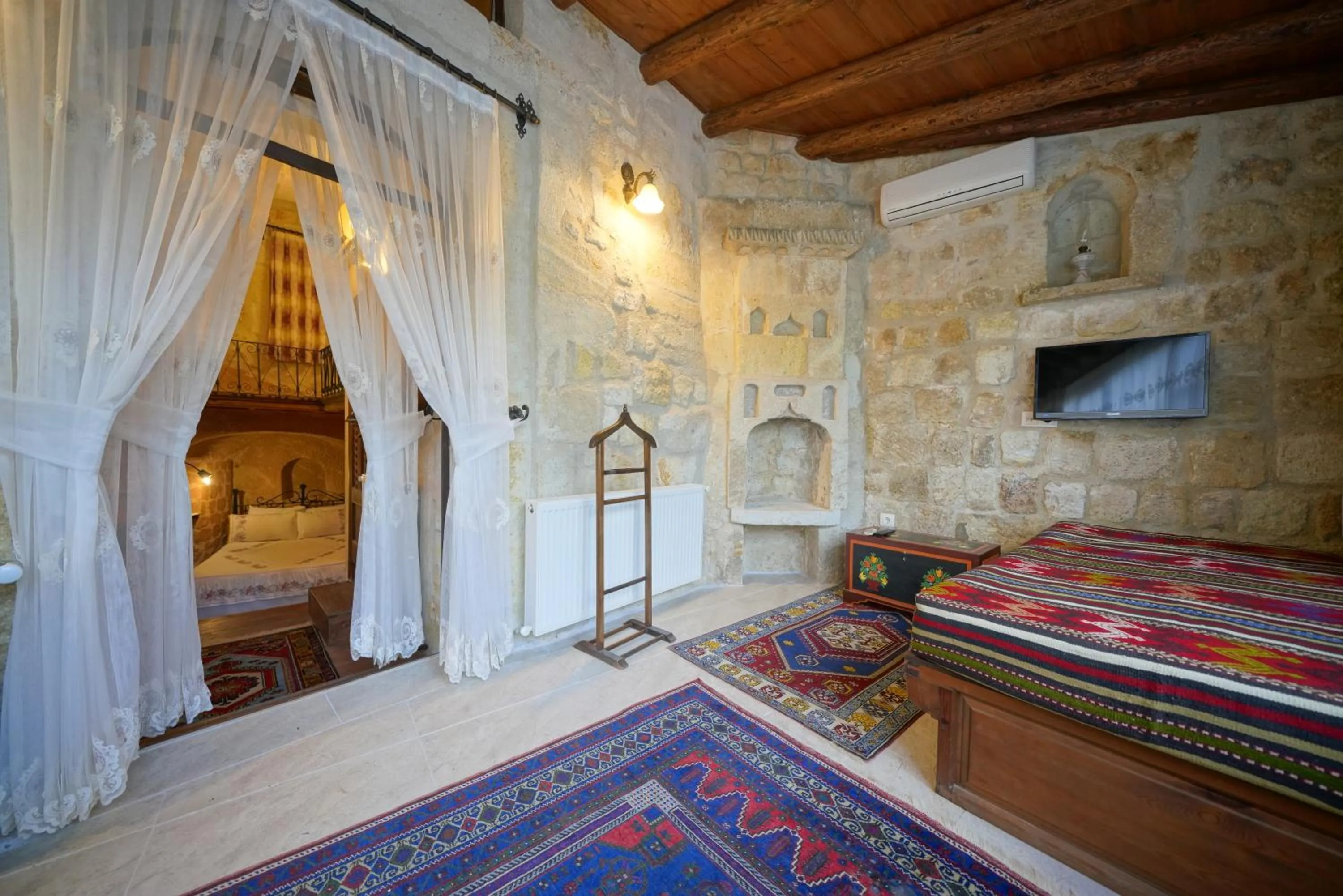 Bed in Selcuklu Evi Cave Hotel - Special Category