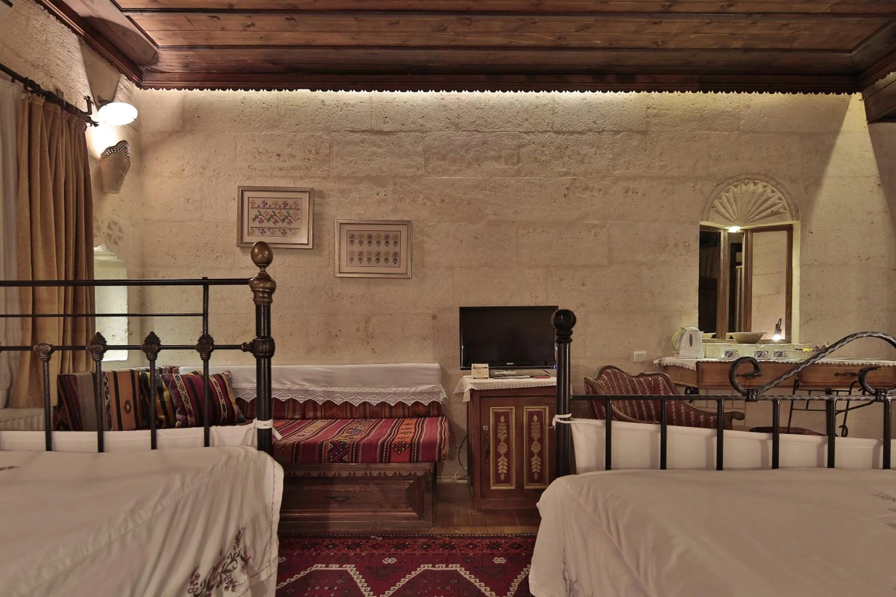 Decorative detail, Bed in Selcuklu Evi Cave Hotel - Special Category