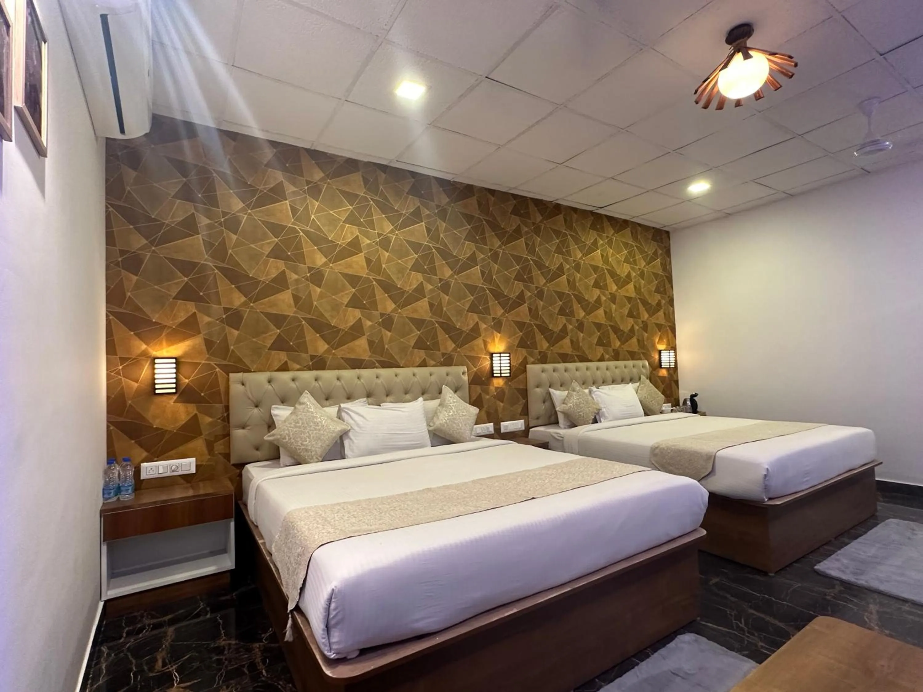 Bed in Shine Residency