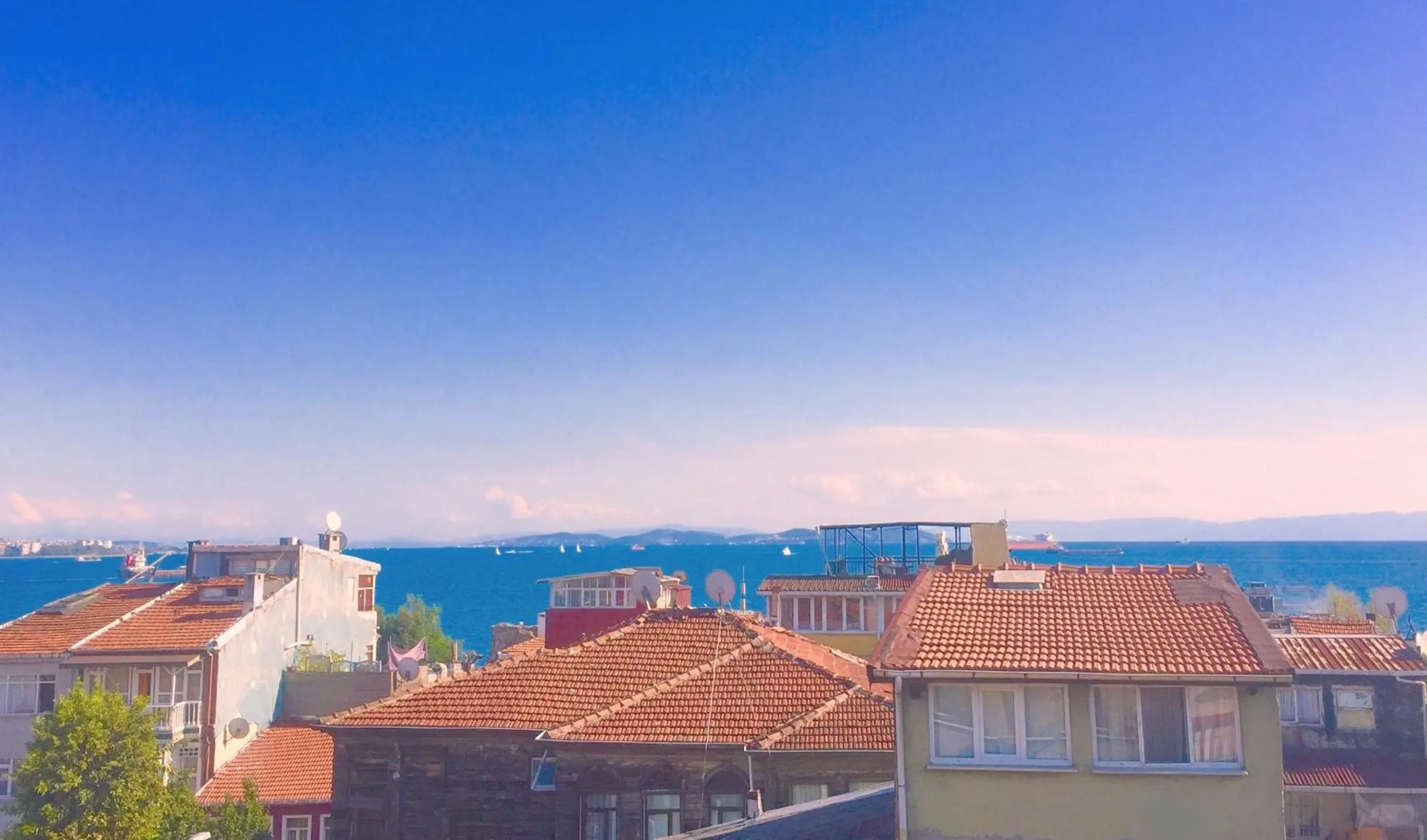 Sea view in Naz Wooden House Inn