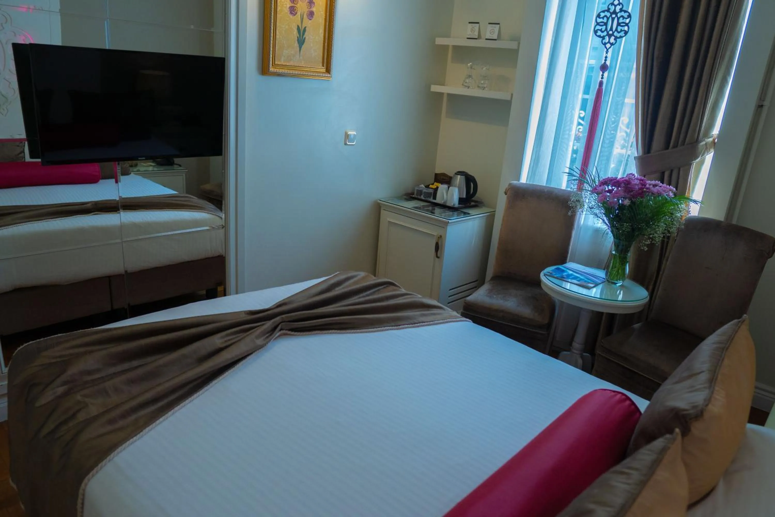 Bed in Avicenna Hotel Sultanahmet