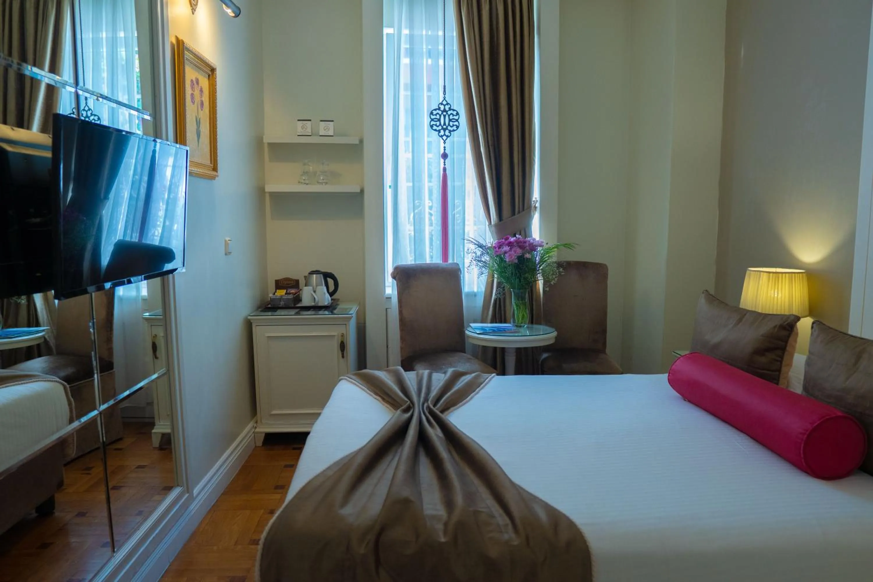 Bed in Avicenna Hotel Sultanahmet