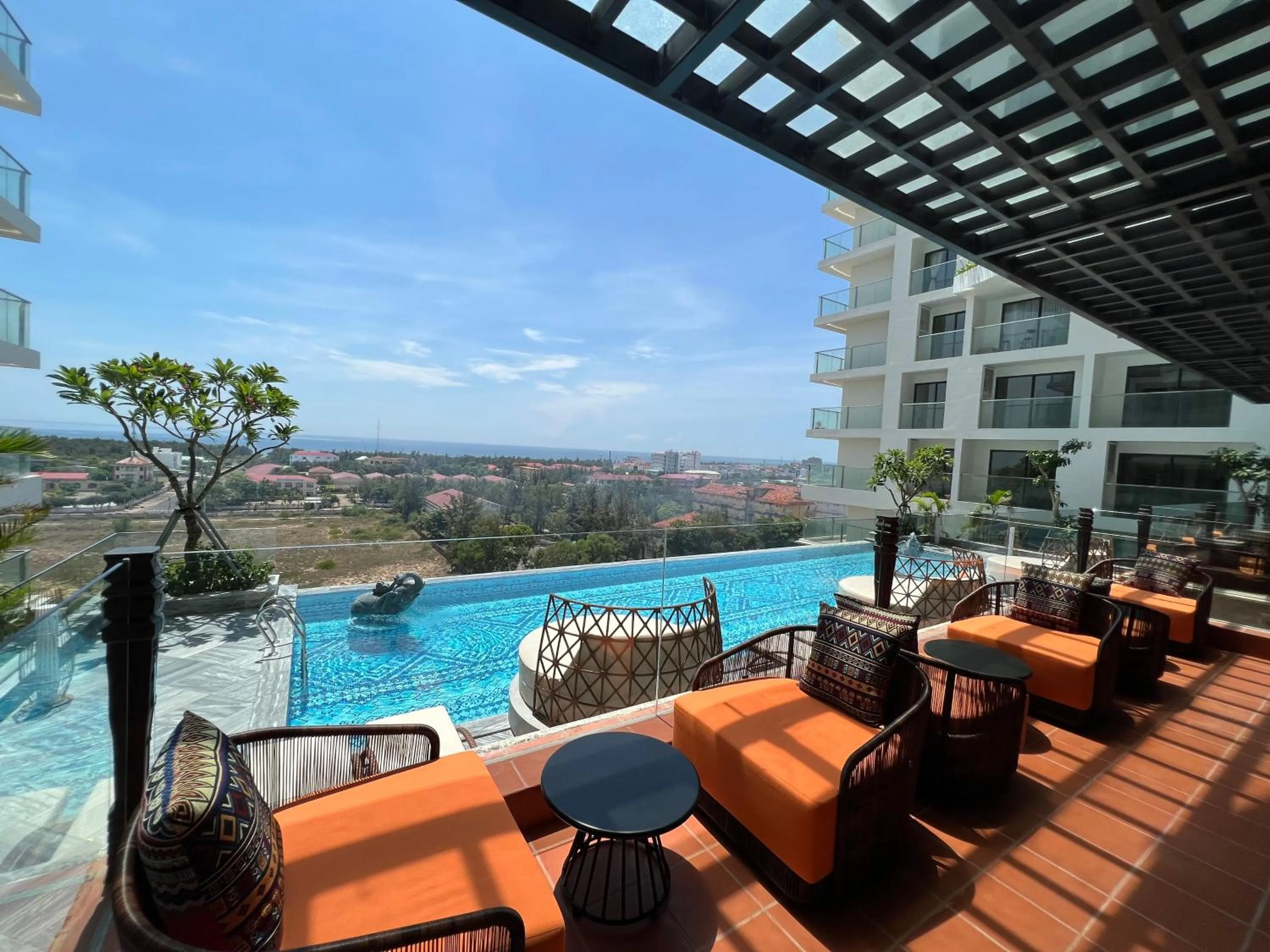 Swimming pool in Apec Mandala Phú Yên Hương Giang Condotel