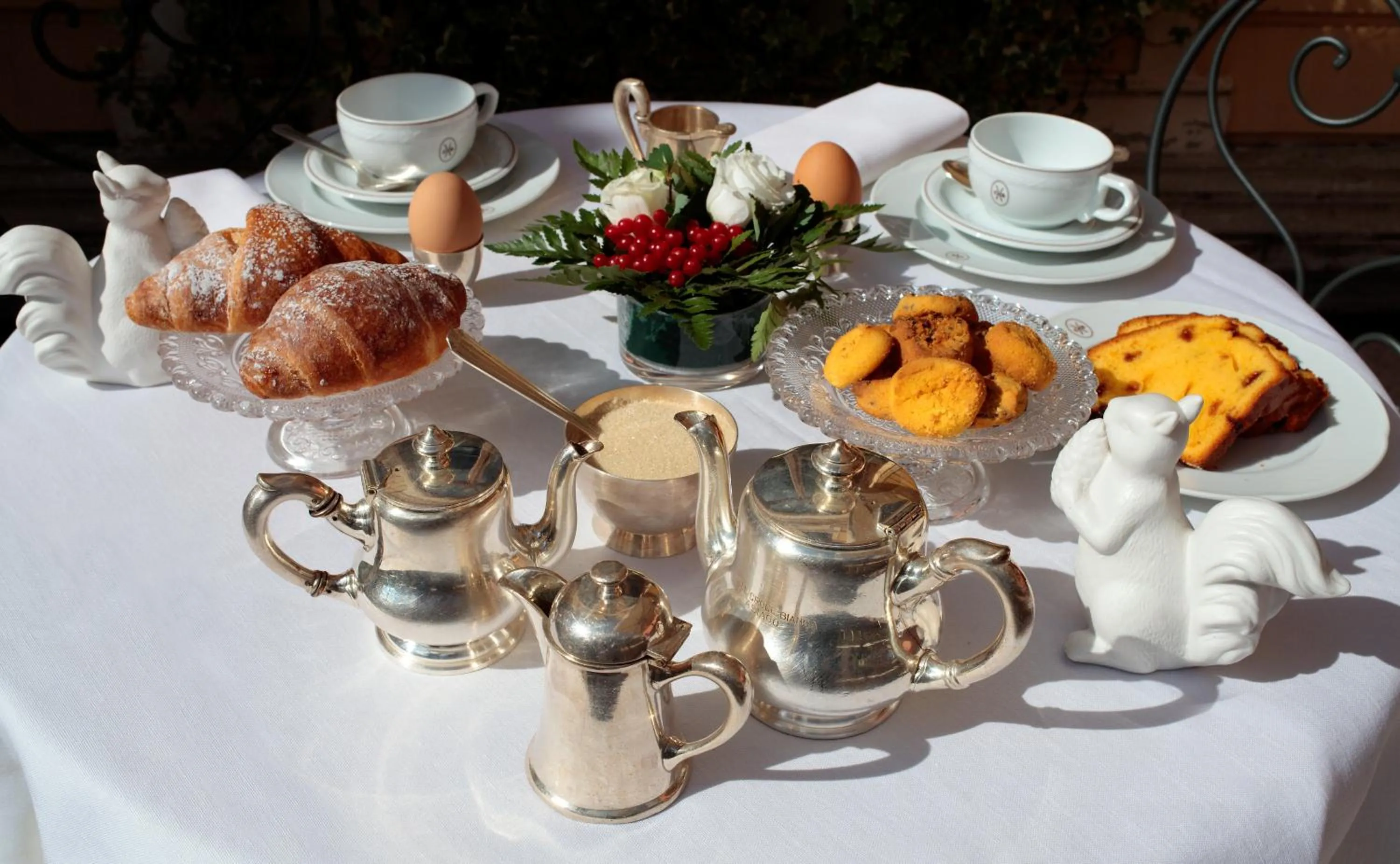 Breakfast in Hotel Croce Bianca