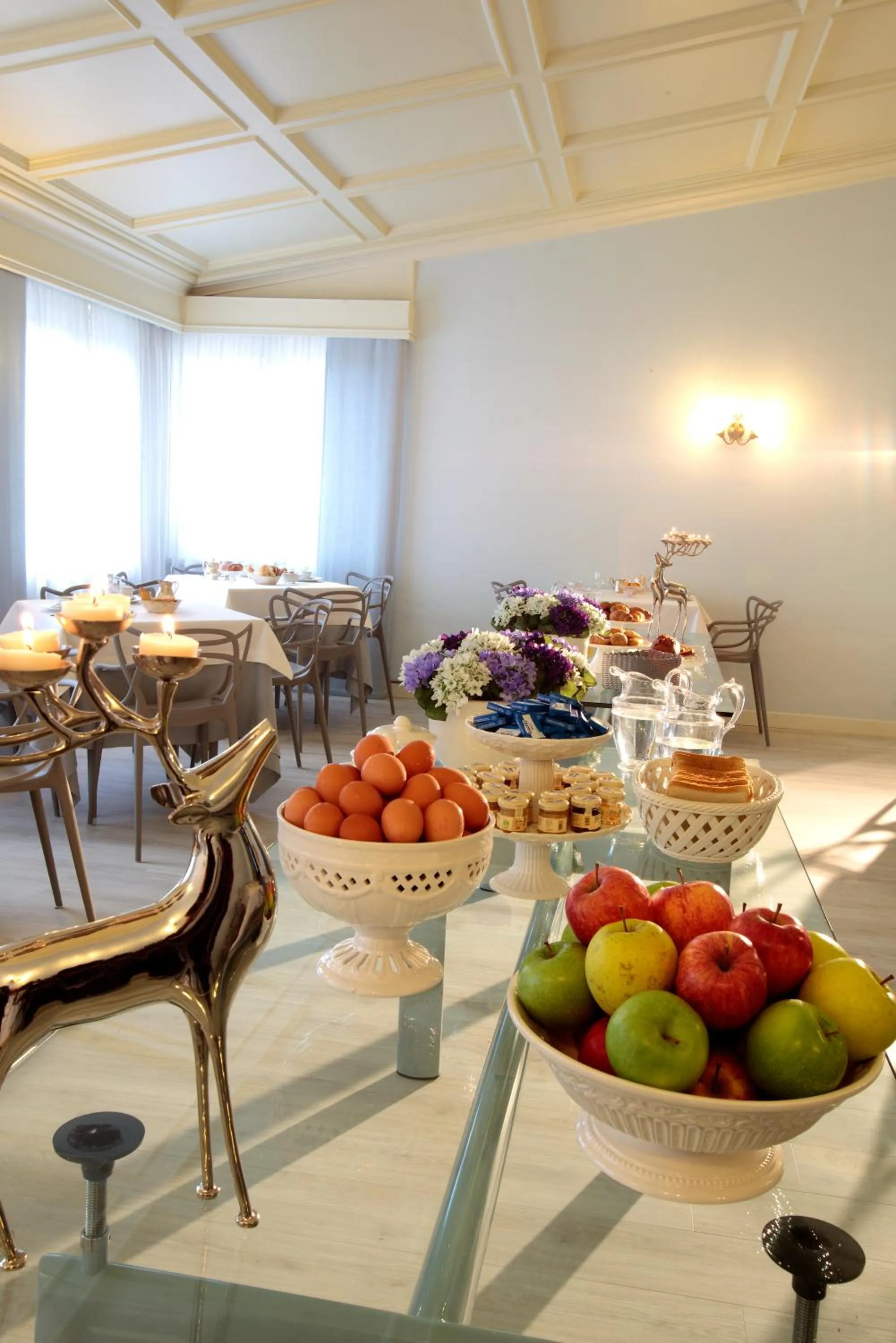 Breakfast in Hotel Croce Bianca