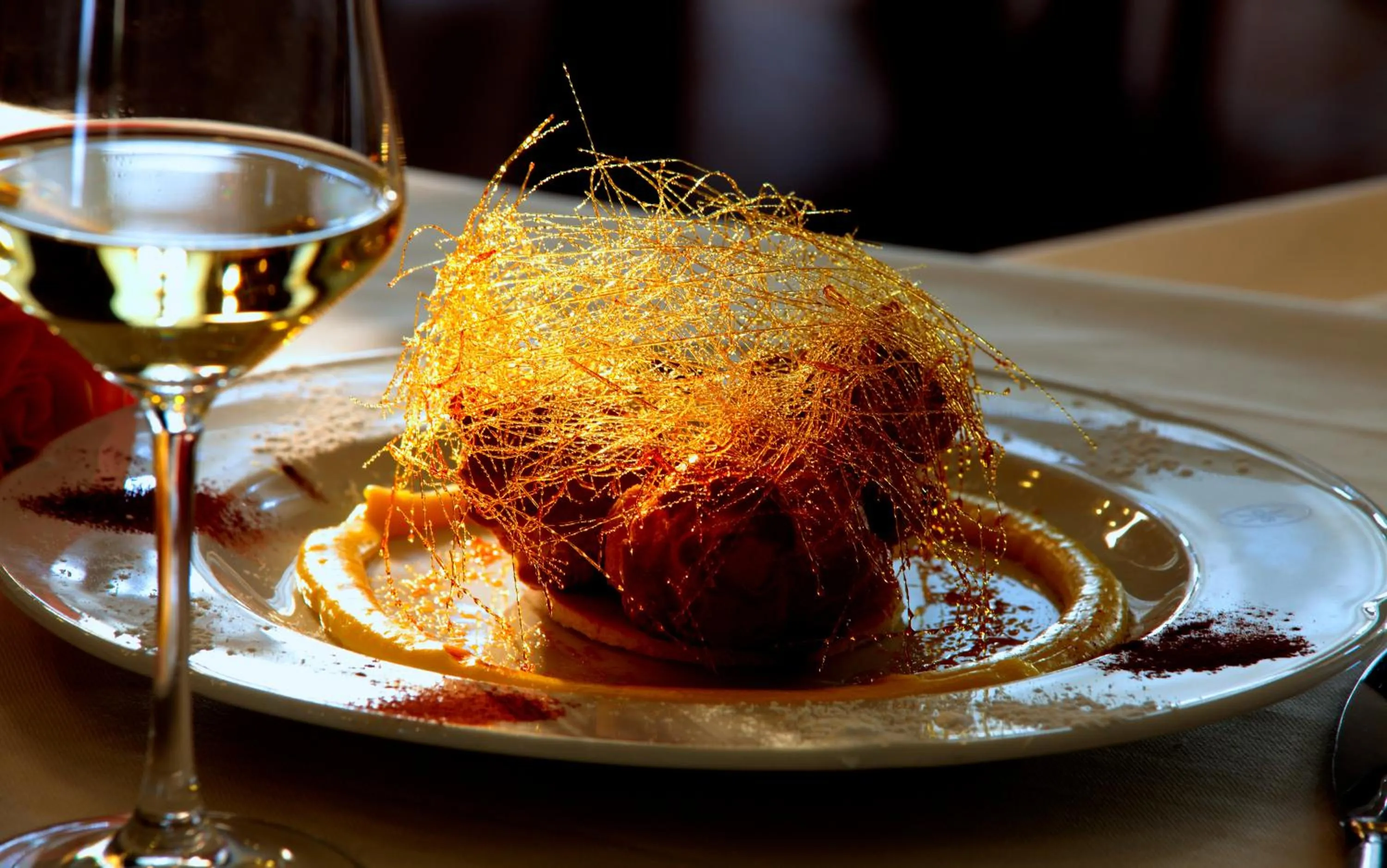 Food and drinks in Hotel Croce Bianca