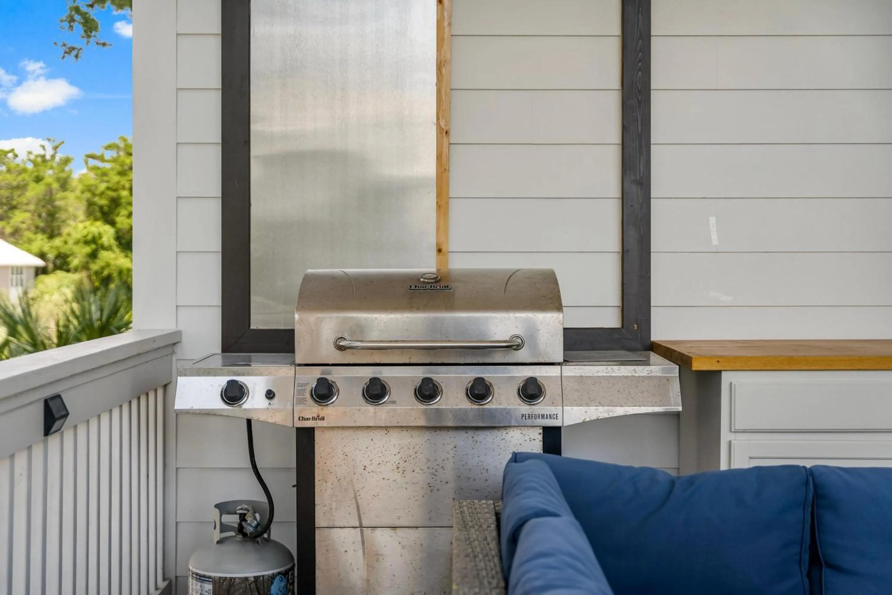 BBQ facilities in 30A Pet Friendly Beach House - 33 Sunset by Panhandle Getaways