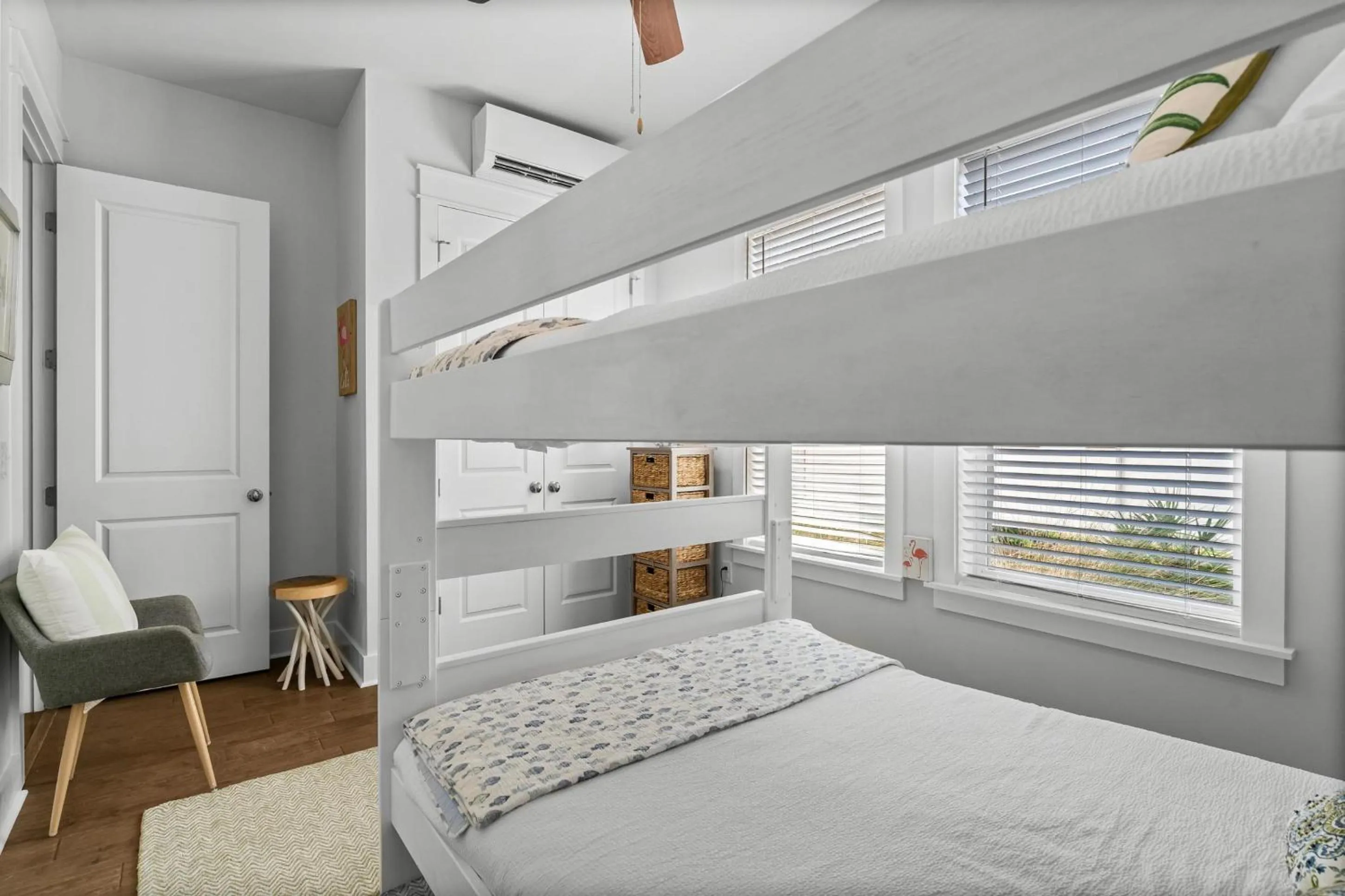 Bed in 30A Pet Friendly Beach House - 33 Sunset by Panhandle Getaways