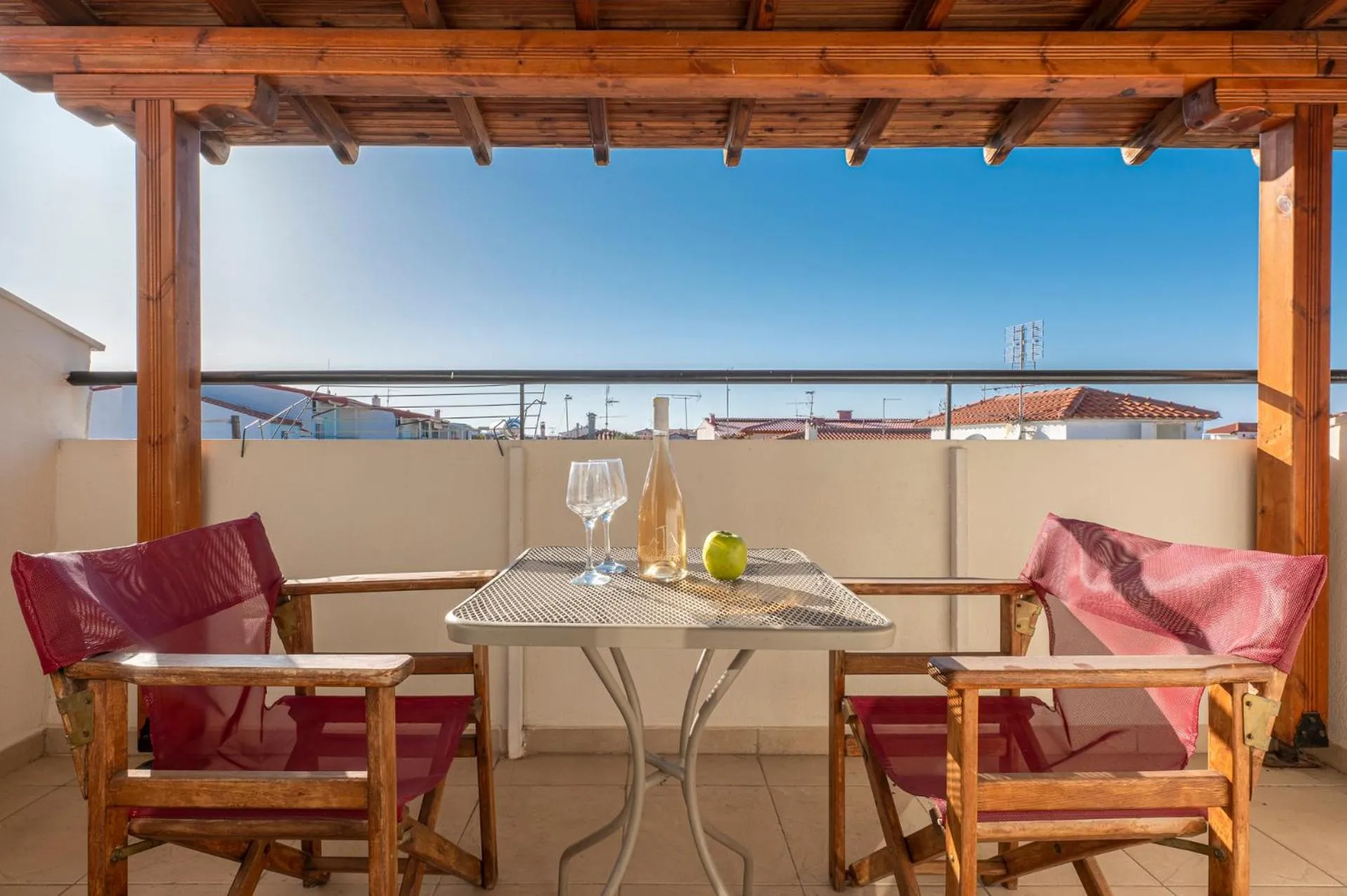 Patio in Adonis Hotel