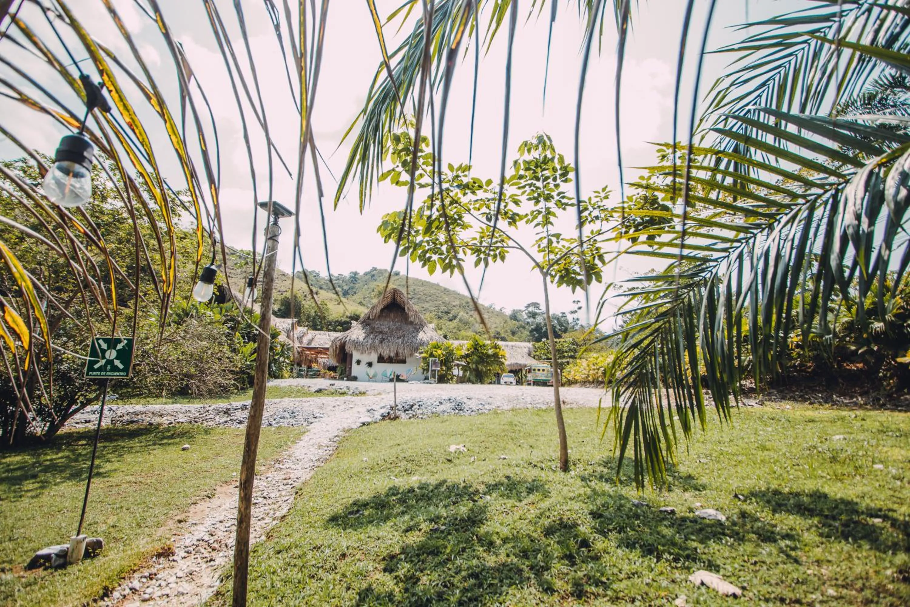 Natural landscape in Makenke Hostel By Los Colores Ecoparque