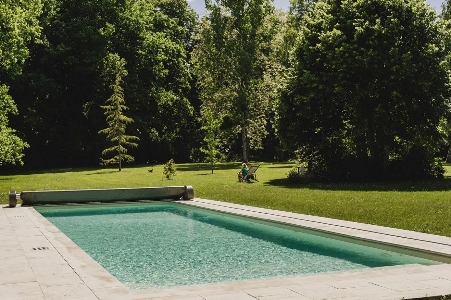 Swimming pool in Domaine de Montizeau