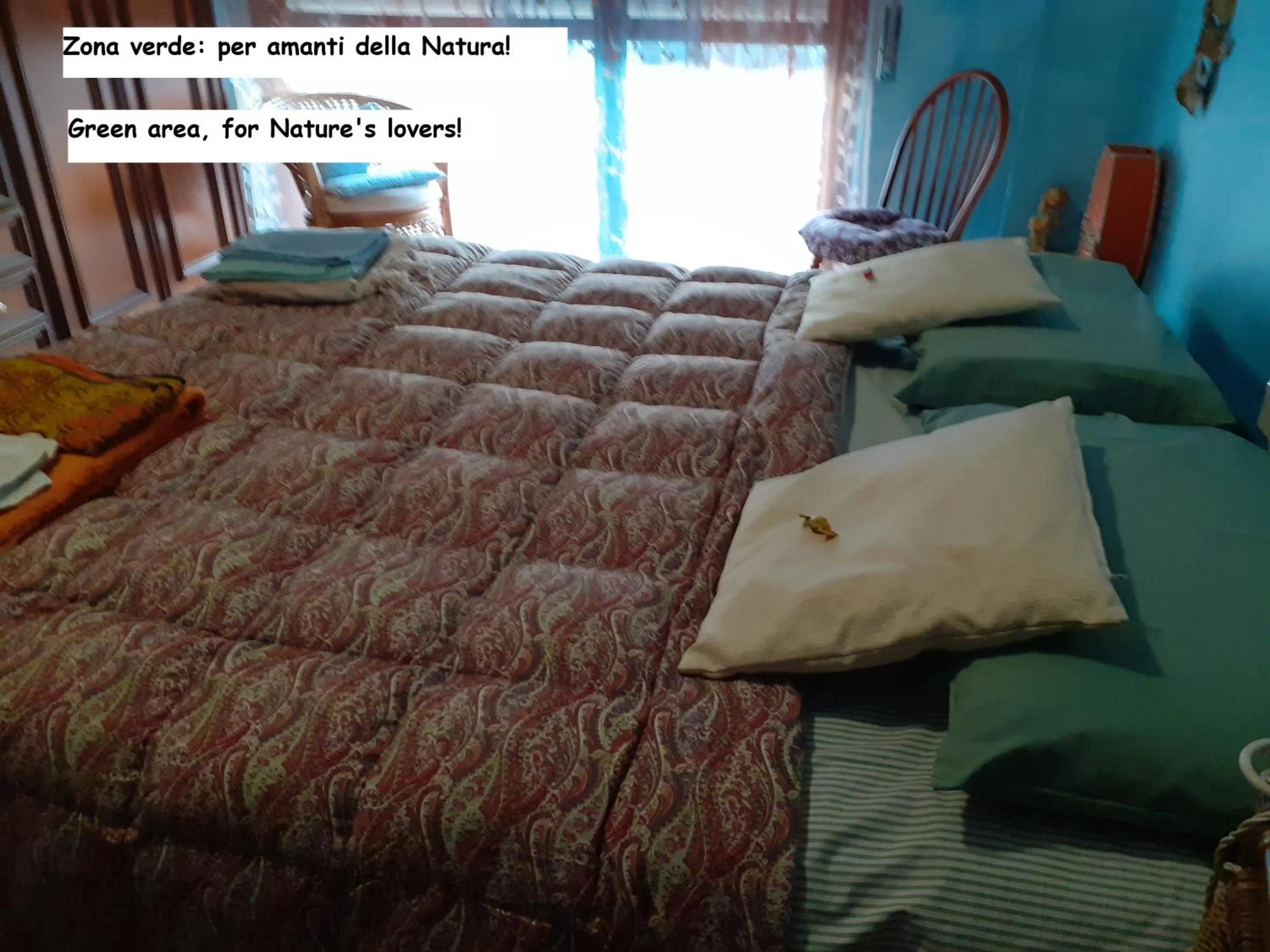 Bed in Room country-lake