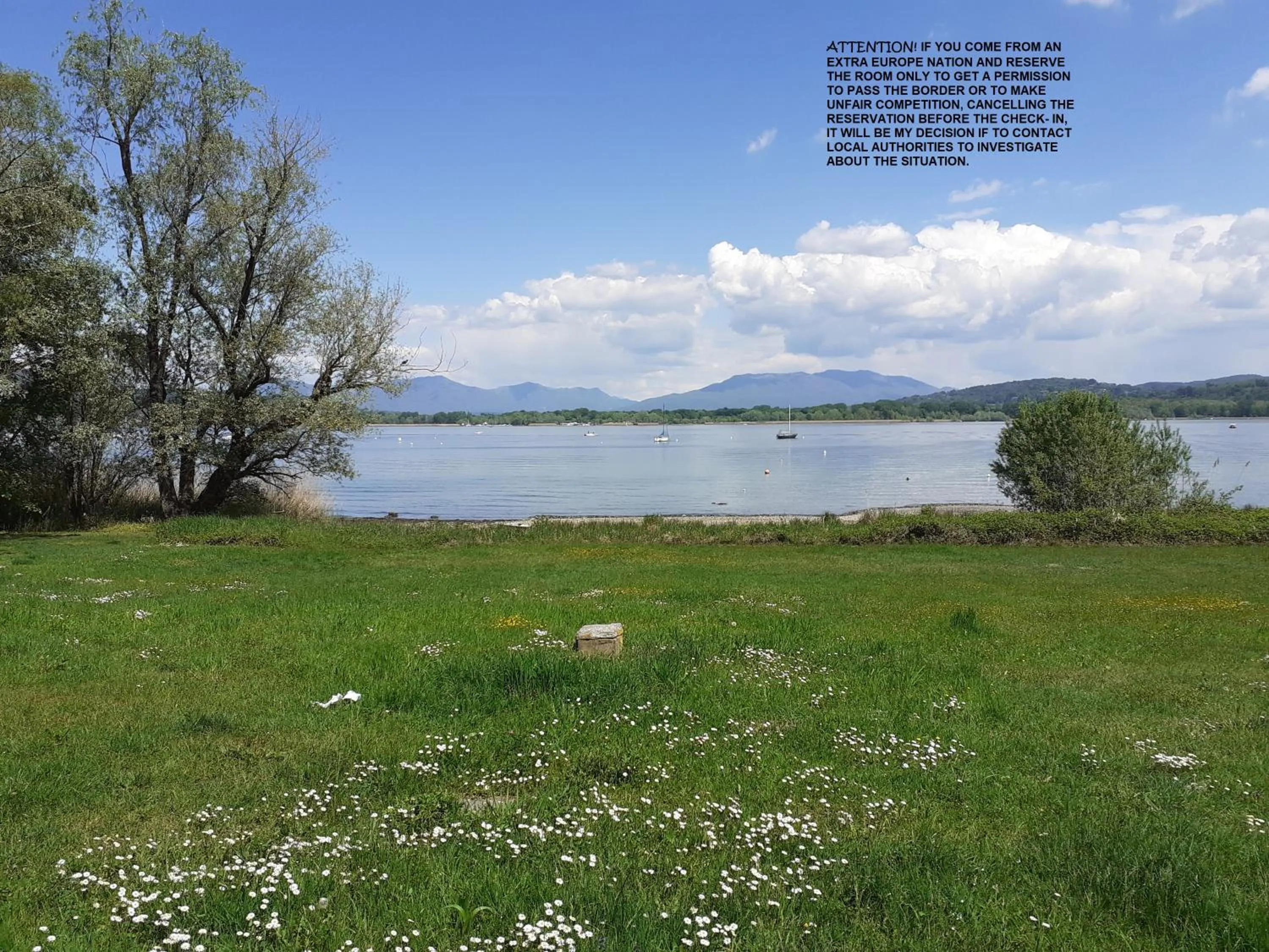 Lake view in Room country-lake