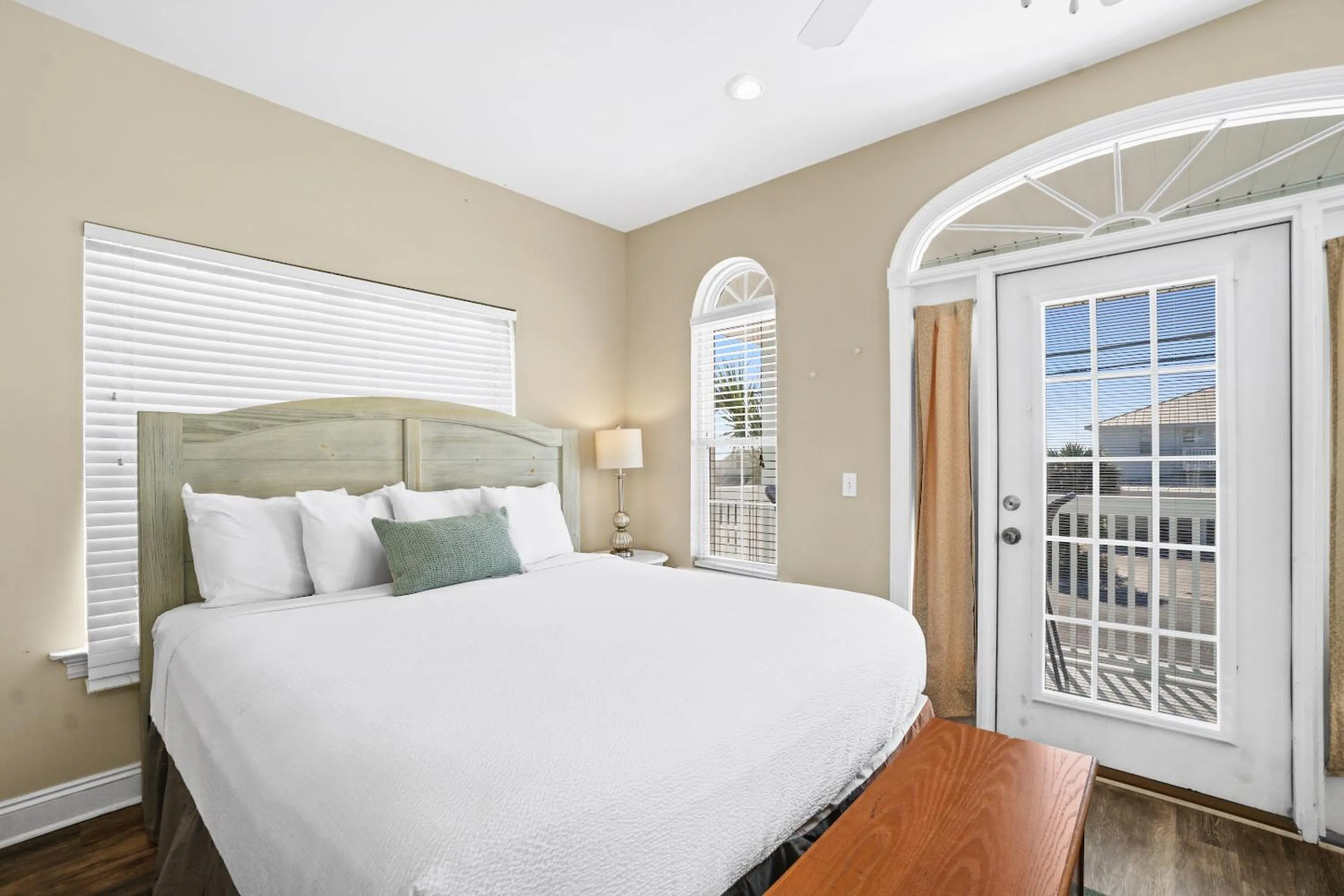 Bed in Summer Towne by Panhandle Getaways