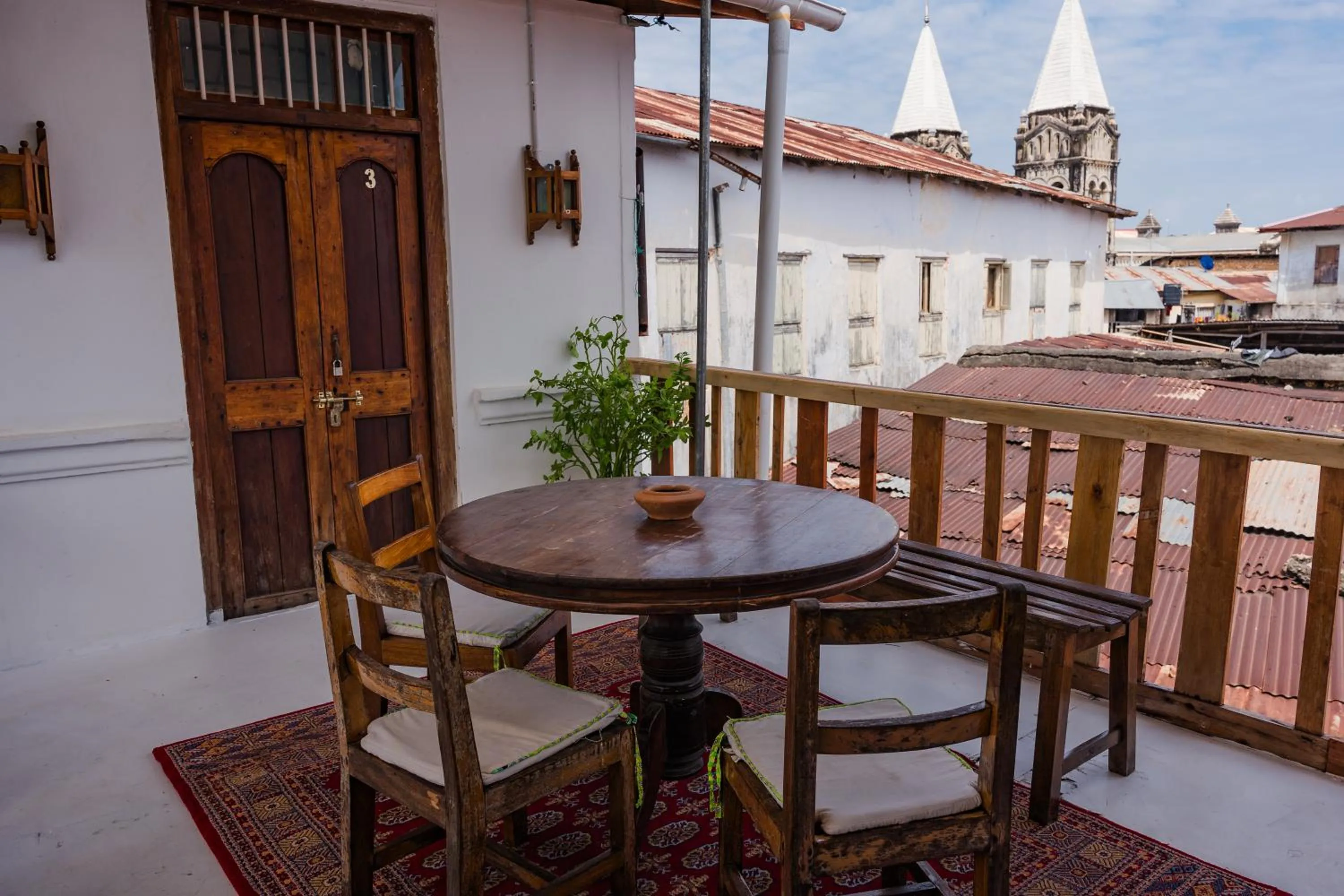 Patio in Emerald Palm Boutique Hotel