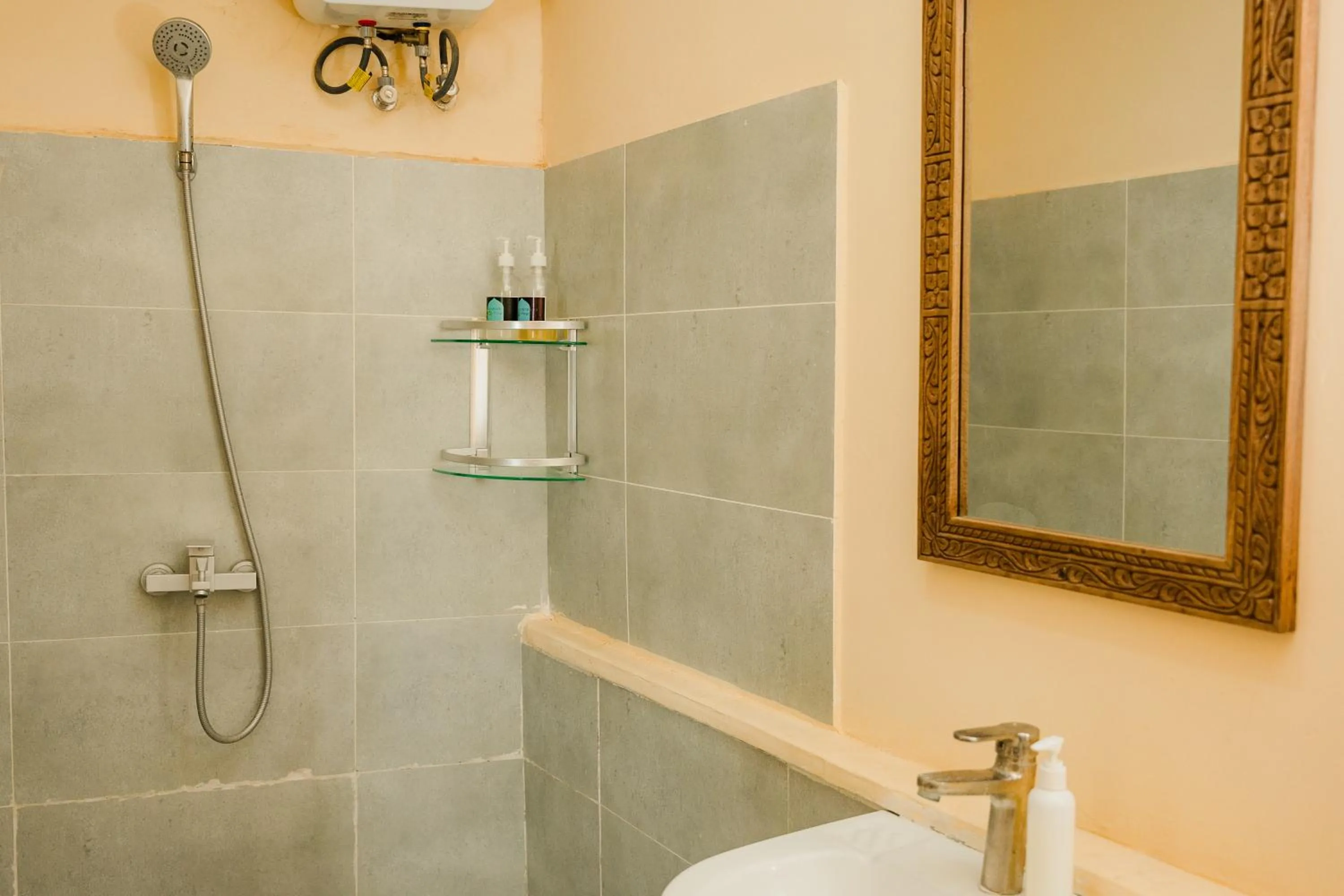 Shower in Emerald Palm Boutique Hotel