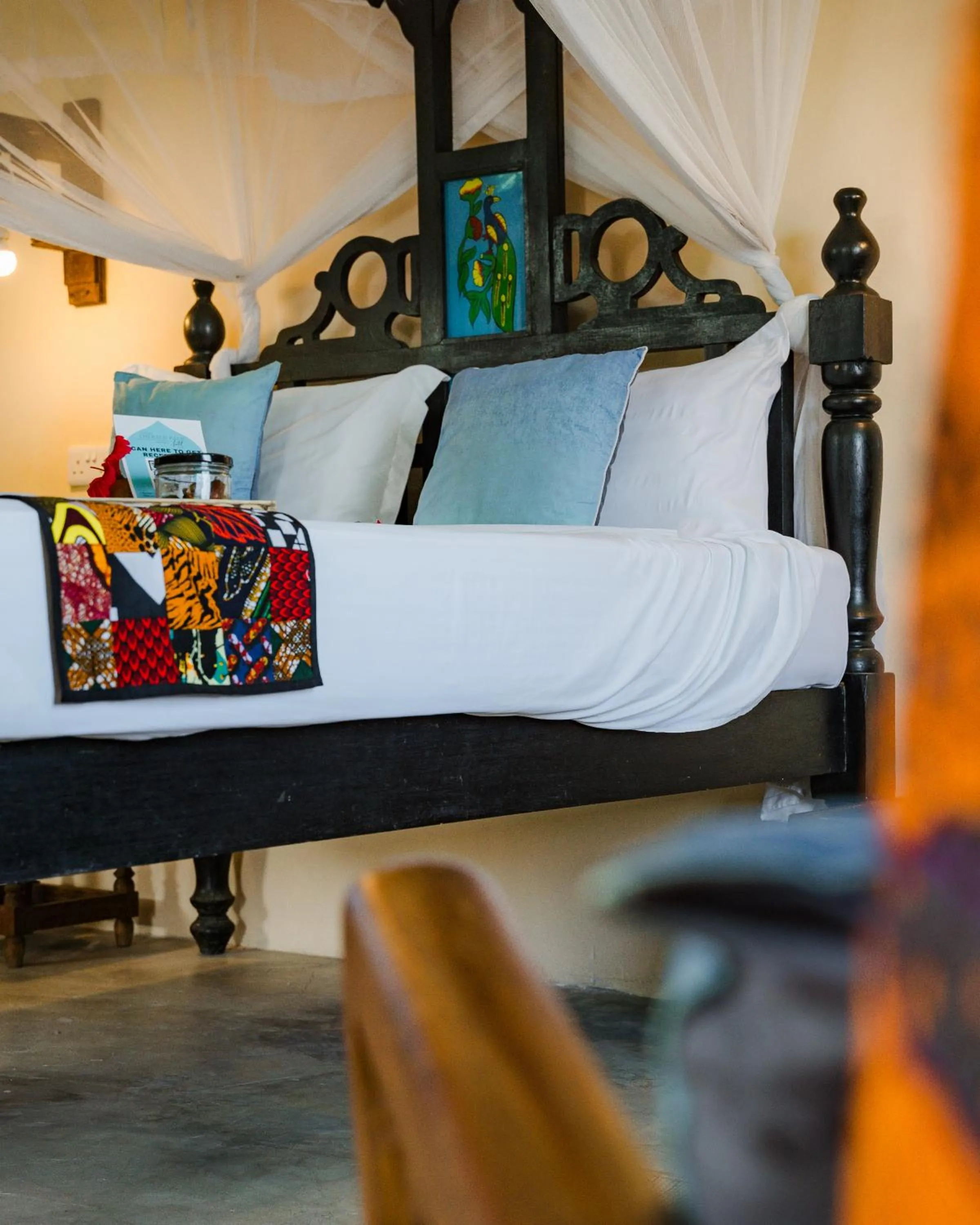 Bed in Emerald Palm Boutique Hotel